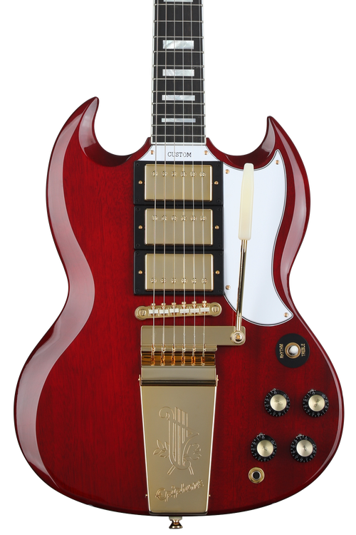 Epiphone Joe Bonamassa 1963 SG Custom Electric Guitar - Dark Wine