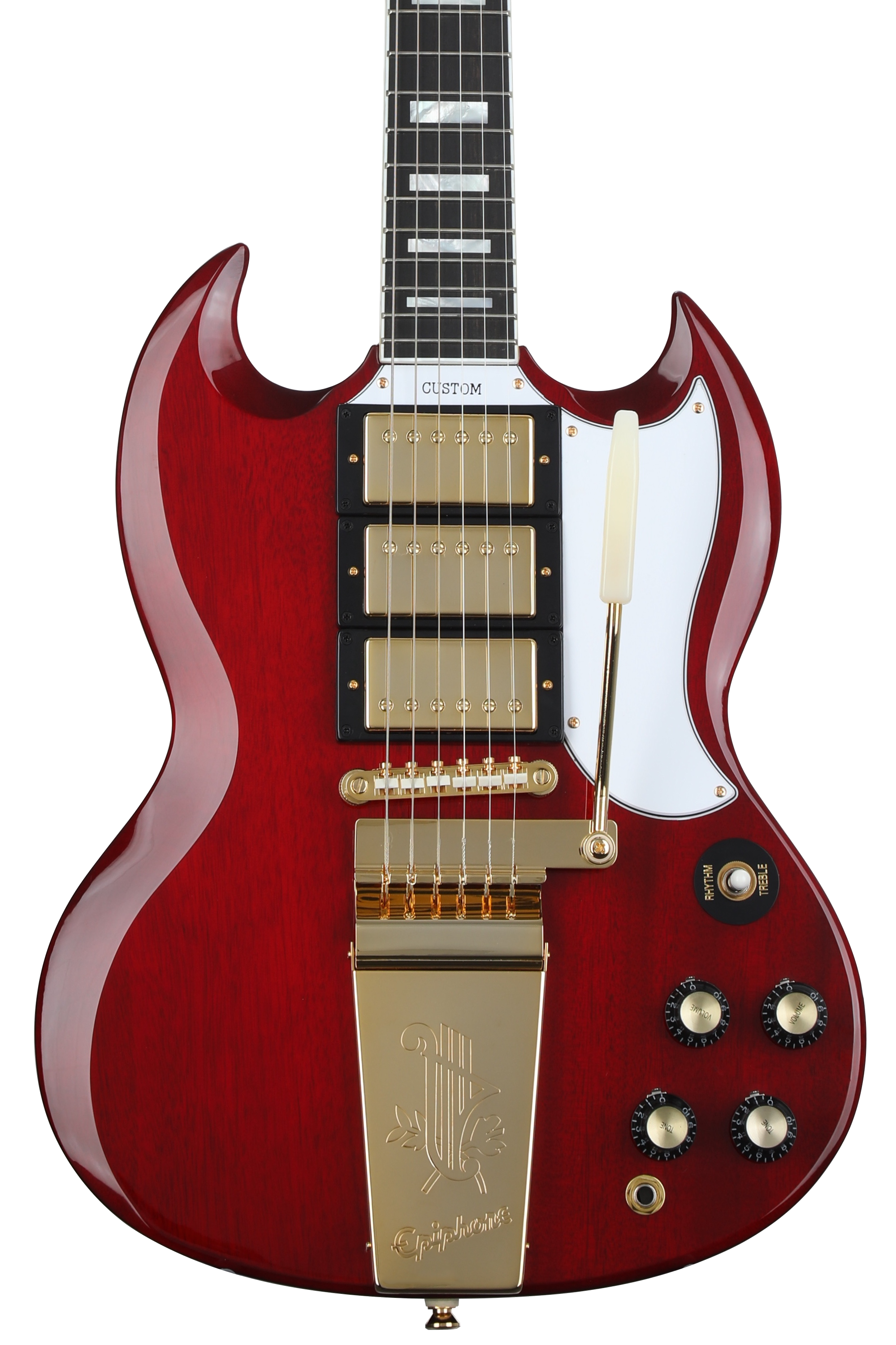 Epiphone Joe Bonamassa 1963 SG Custom Electric Guitar - Dark Wine Red