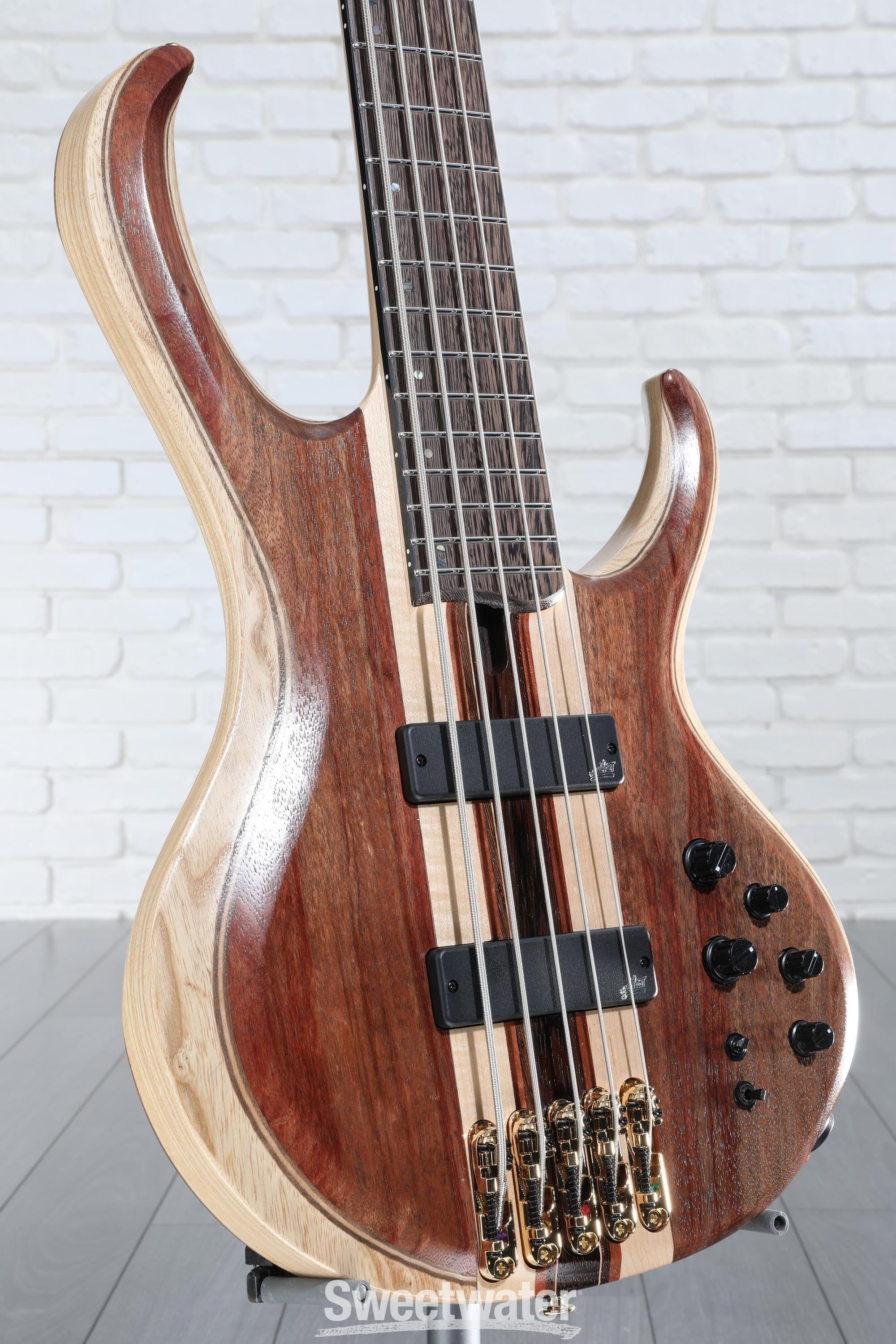 Ibanez Premium BTB1835 Bass Guitar - Natural Shadow Low