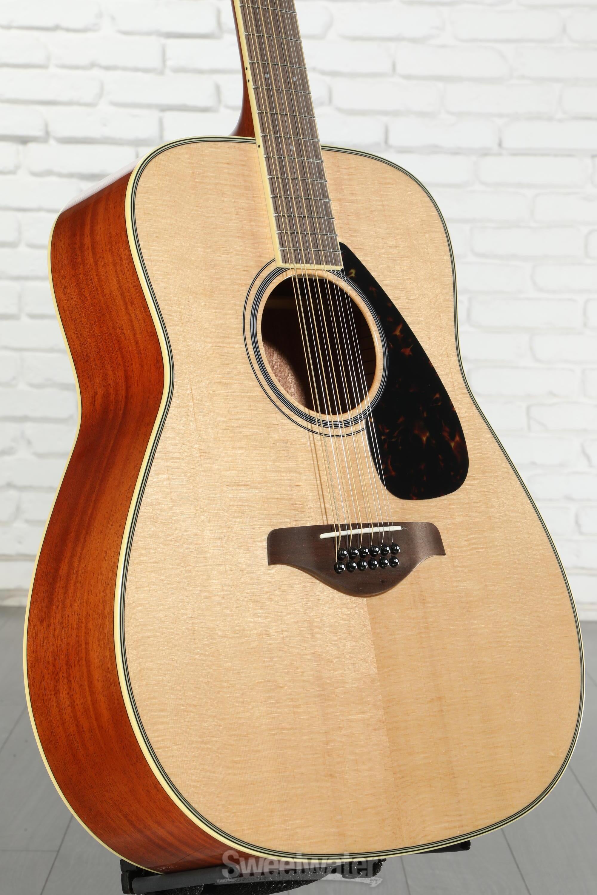 Yamaha FG820-12 12-string Acoustic Guitar - Natural | Sweetwater