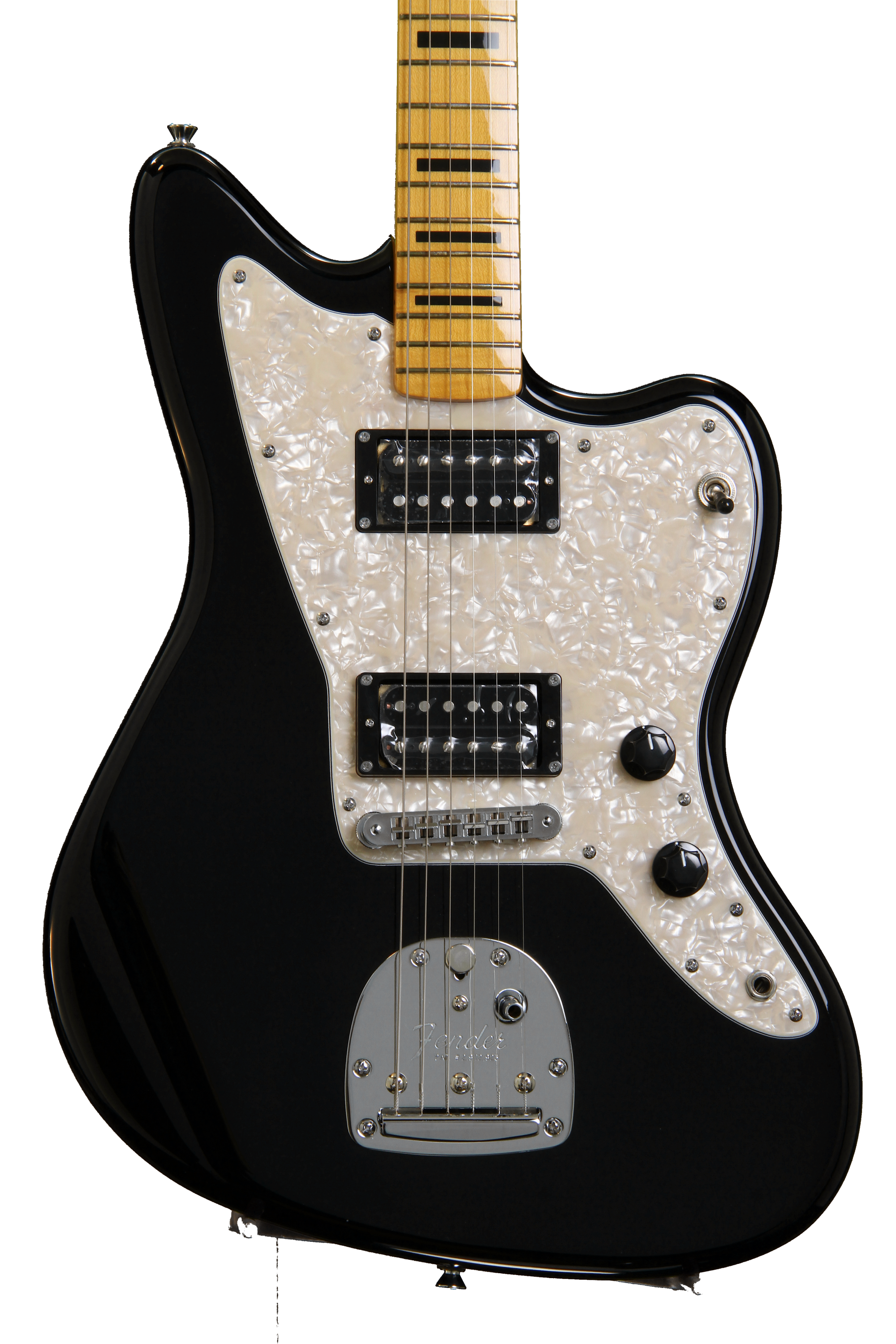 Fender Modern Player Jazzmaster HH - Black | Sweetwater