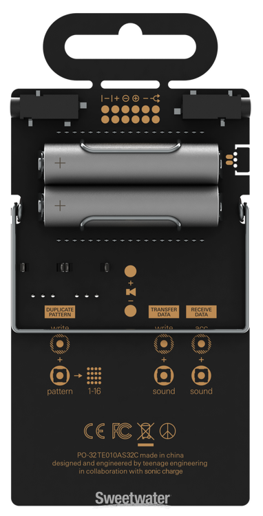 Teenage Engineering Pocket Operator PO-32 Tonic | Sweetwater