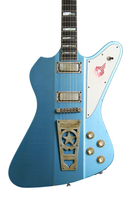 Washburn Paul Stanley Signature Time Traveler - Pelham Blue