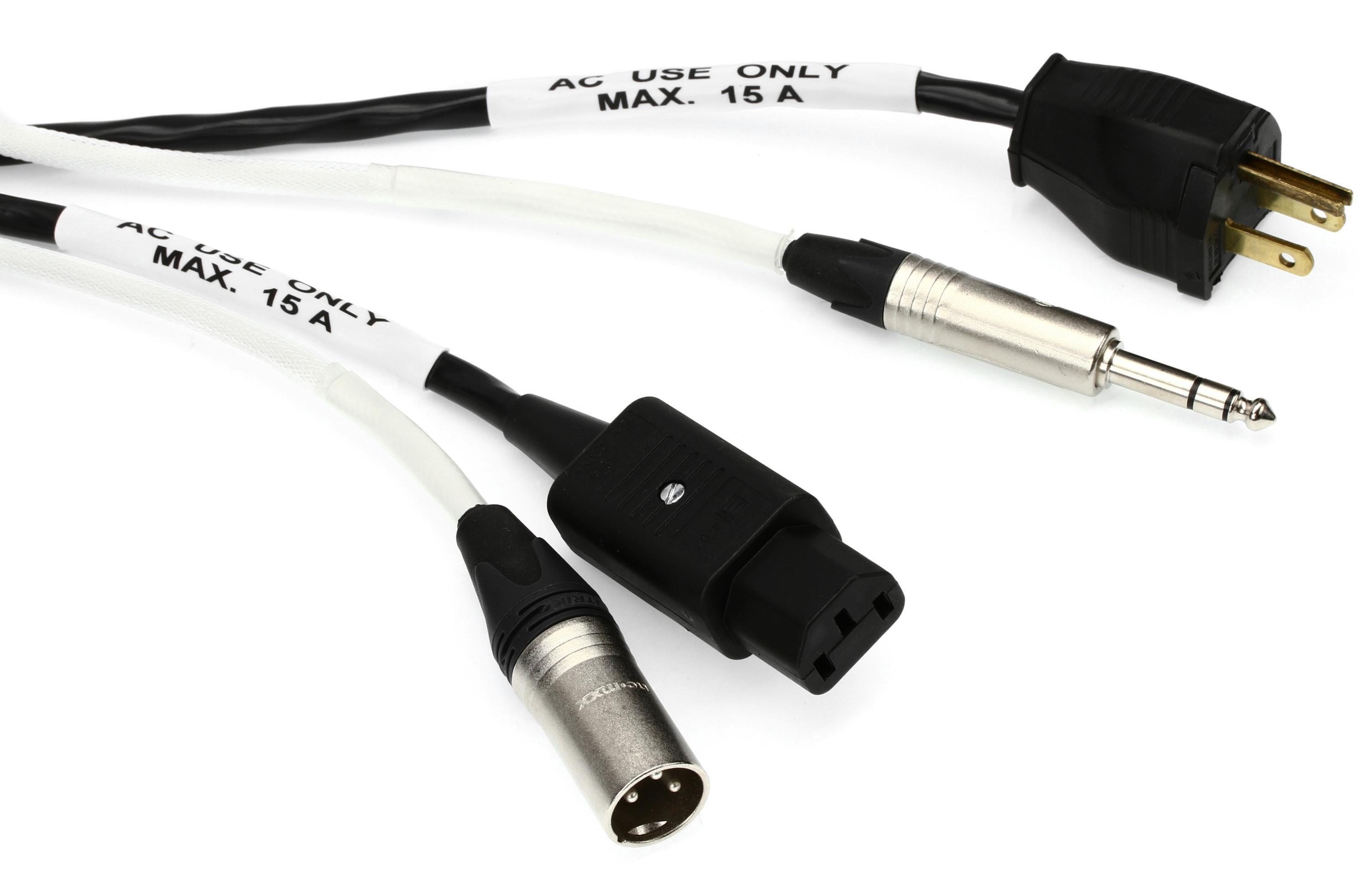 Photo of Pro Co Siamese Twin EC14 TRS-XLR Audio + IEC Power Cable - 50 foot