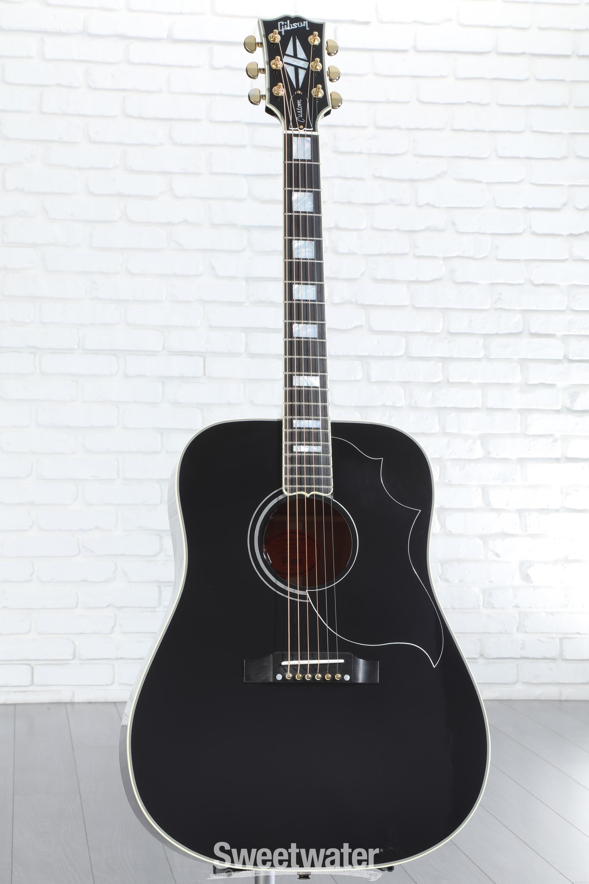 Gibson Acoustic Hummingbird Custom Acoustic-electric Guitar - Ebony