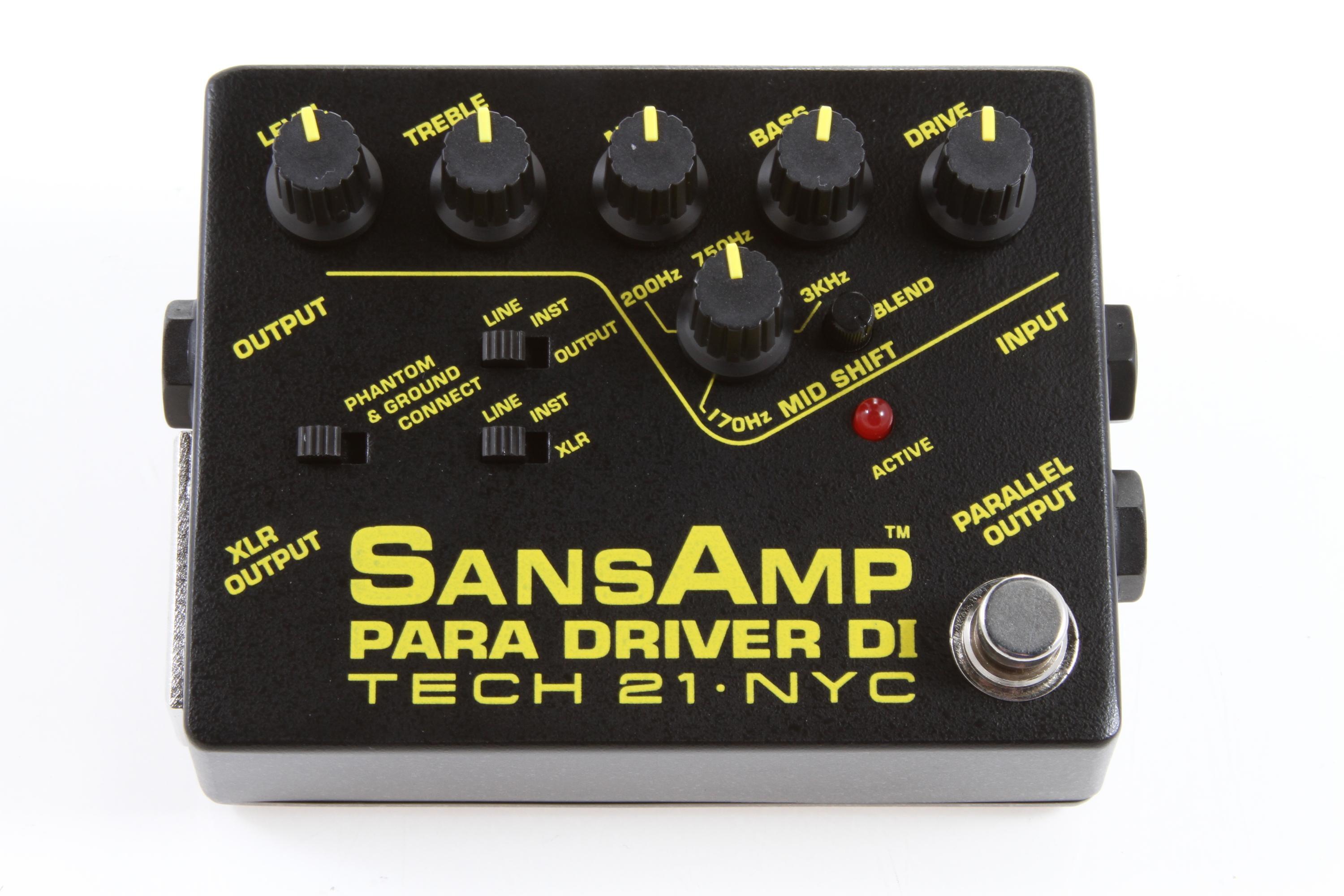Tech 21 SansAmp Para Driver DI Pedal Reviews | Sweetwater