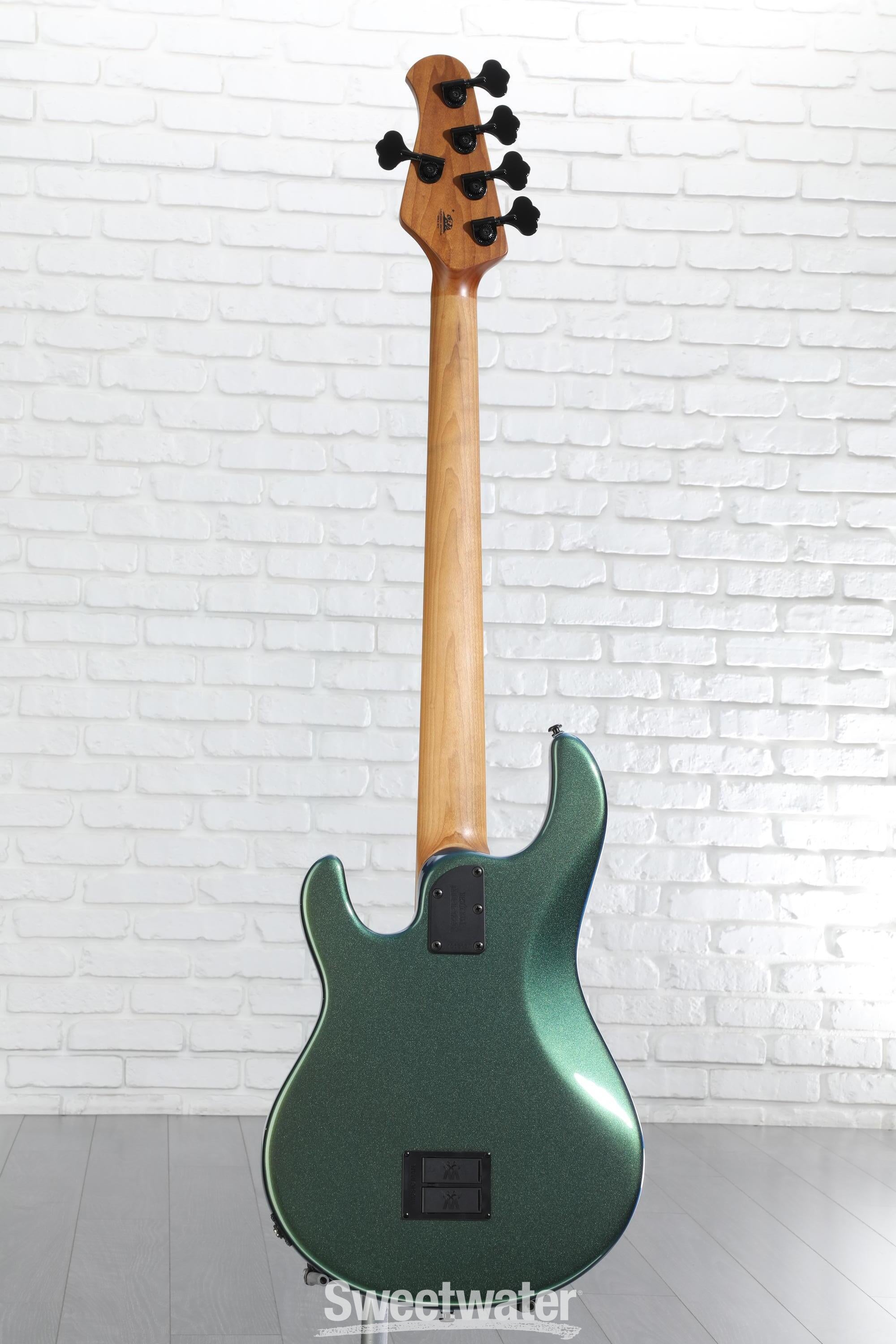 Ernie Ball Music Man StingRay Special 5 H Bass Guitar - Emerald