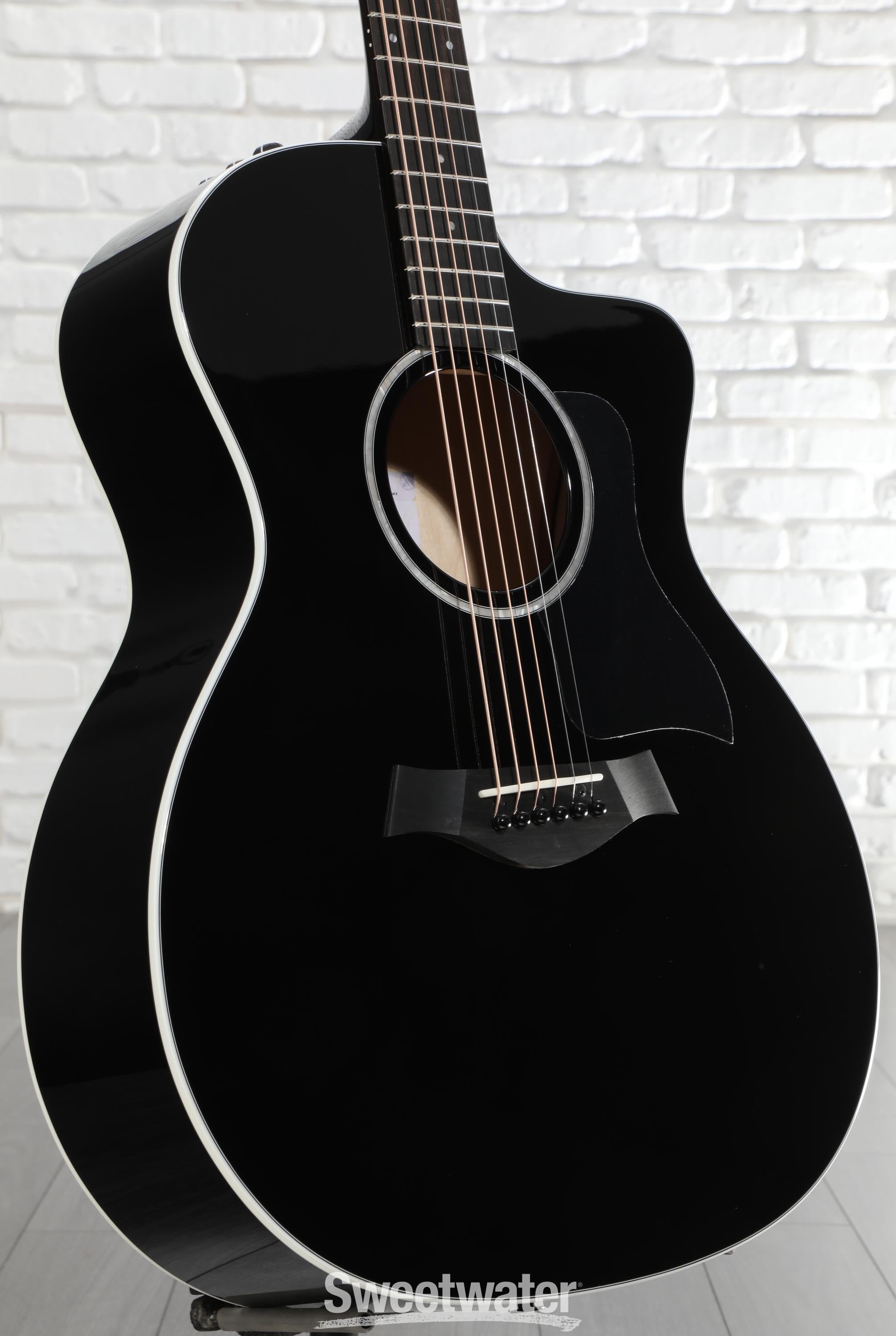 Taylor 214ce Plus Acoustic-electric Guitar - Black | Sweetwater