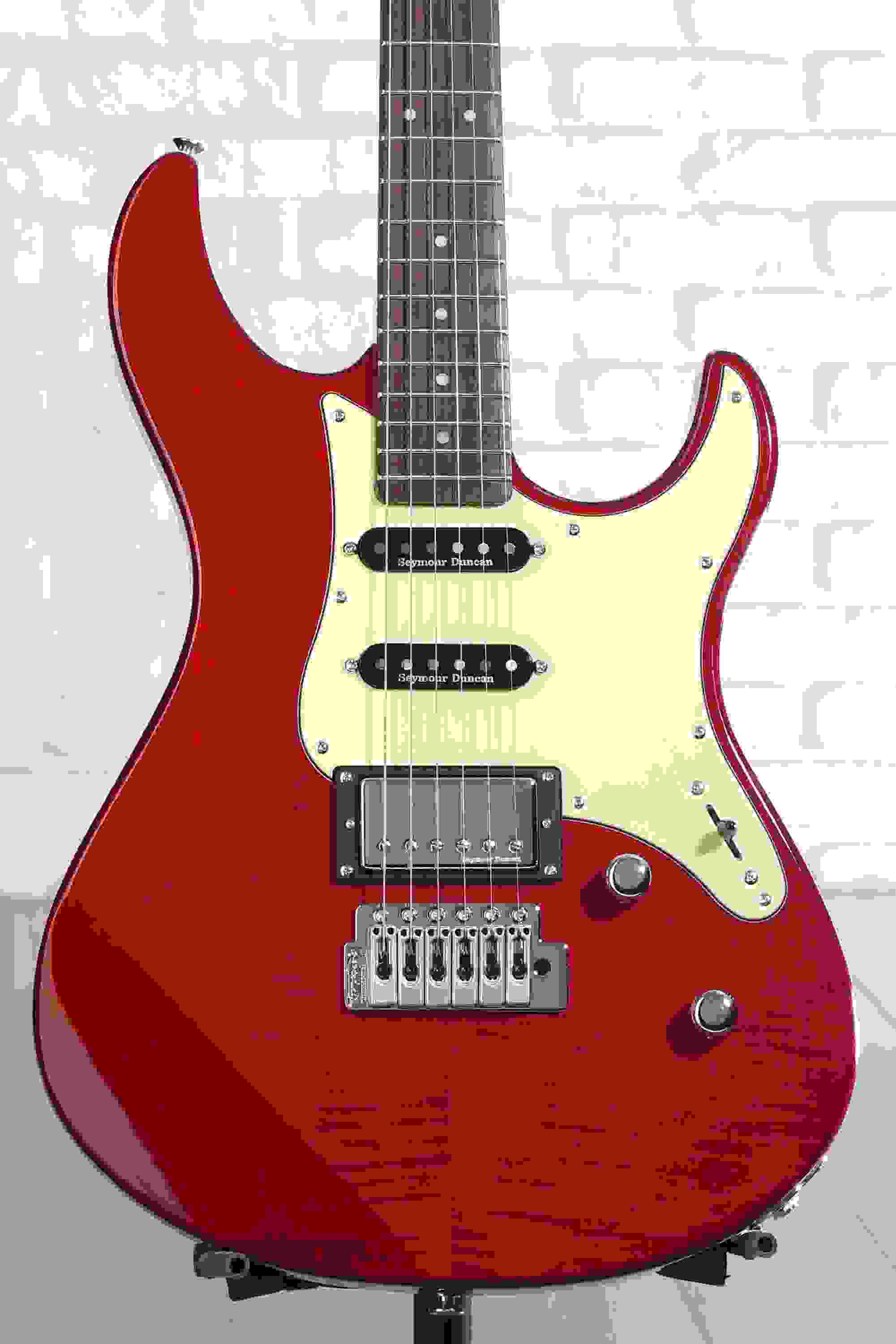 Yamaha PAC612VIIFMX Pacifica Electric Guitar - Fired Red