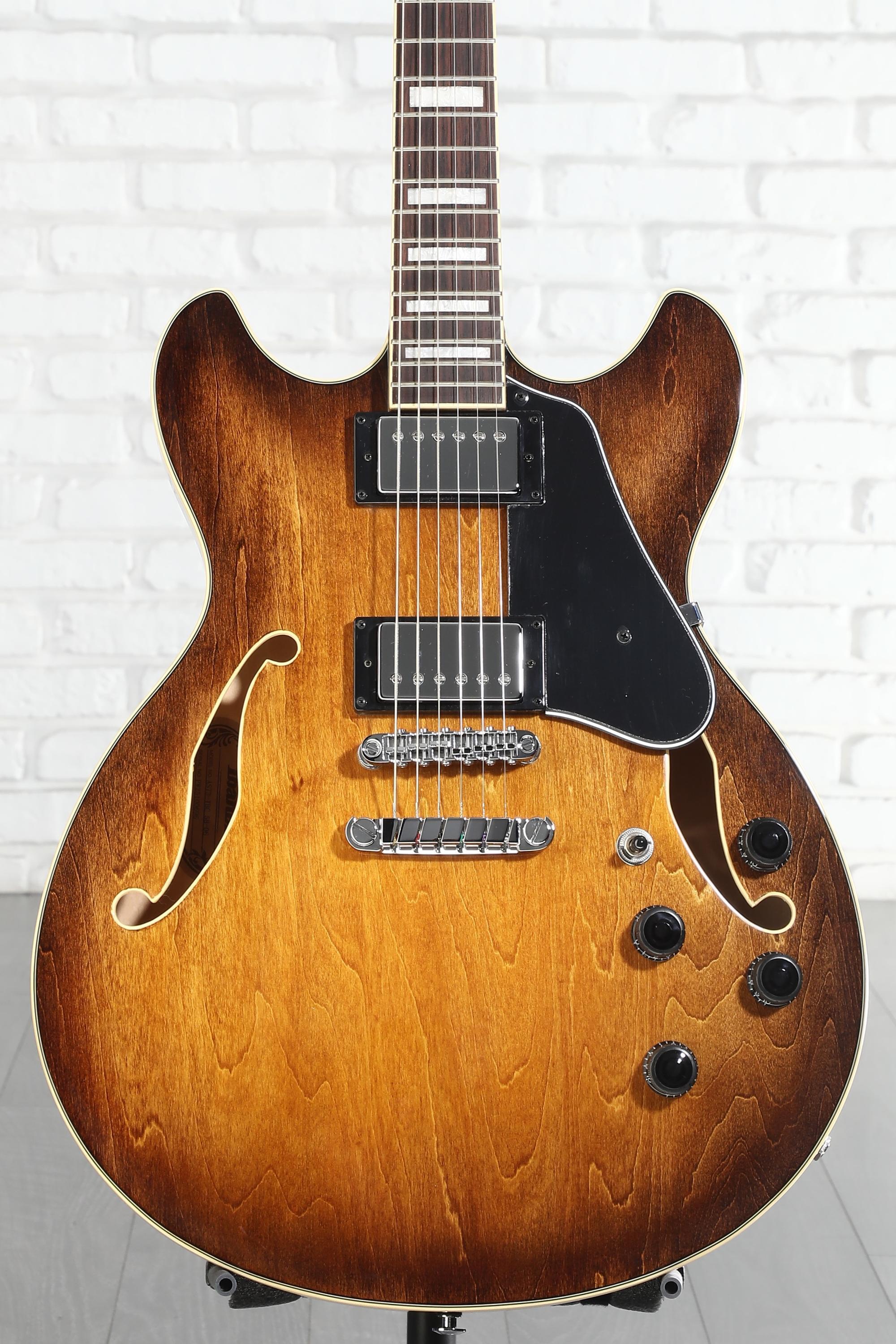 ド*ー様 Ibanez AS73 Ibanez Artcore AS73 Semi-Hollow Electric Guitar - Transparent