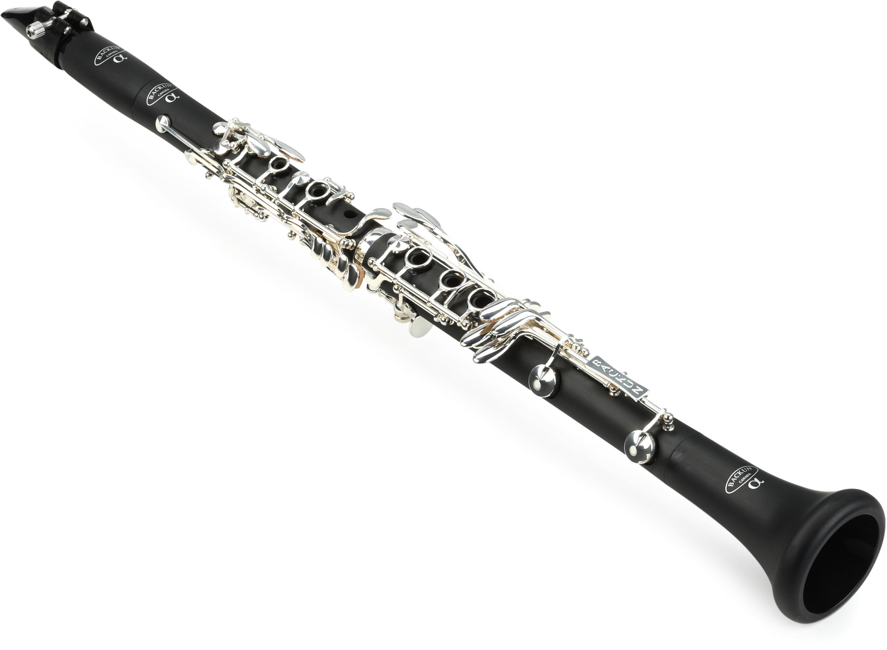 Backun Alpha Student Bb Clarinet with Silver-plated Keys | Sweetwater