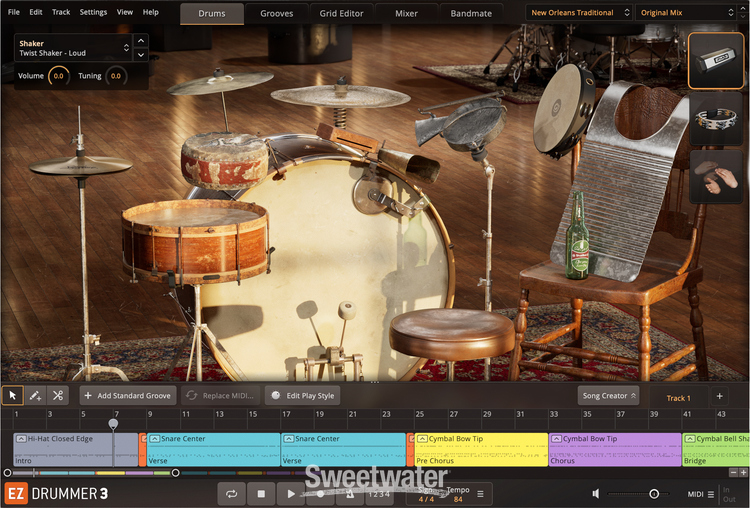Toontrack New Orleans EZX Sound Expansion | Sweetwater