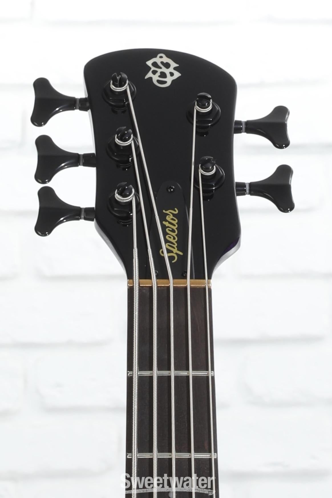 Spector NS Ethos High Performance 5 Bass Guitar - Plum Crazy Gloss