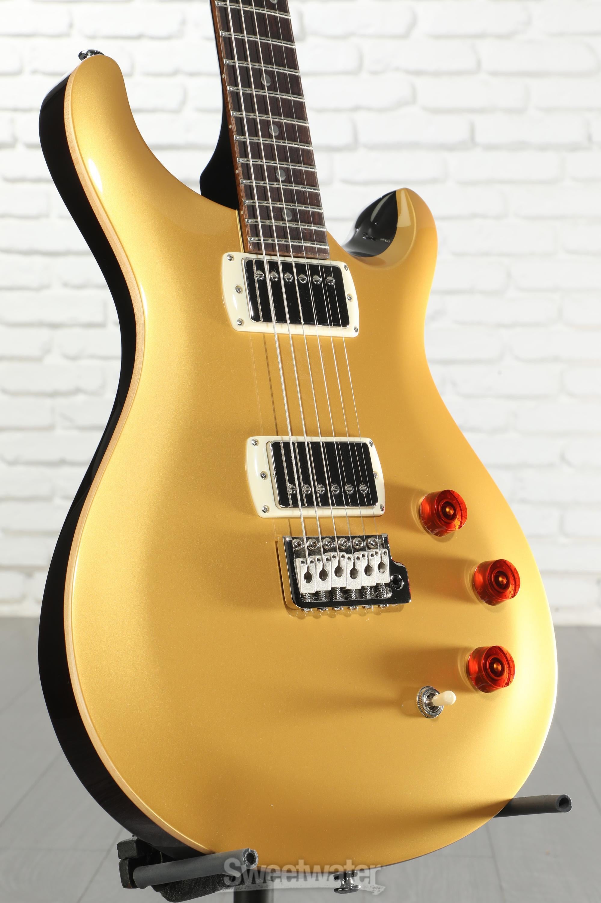 Photo of PRS SE DGT David Grissom Solidbody Electric Guitar - Gold Top