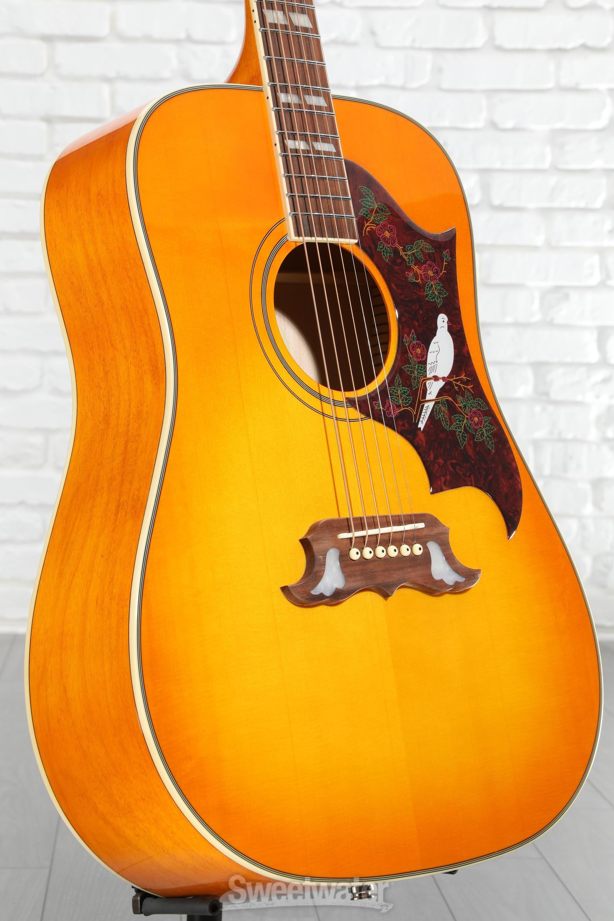 Epiphone Dove Studio Acoustic-electric Guitar - Violin Burst