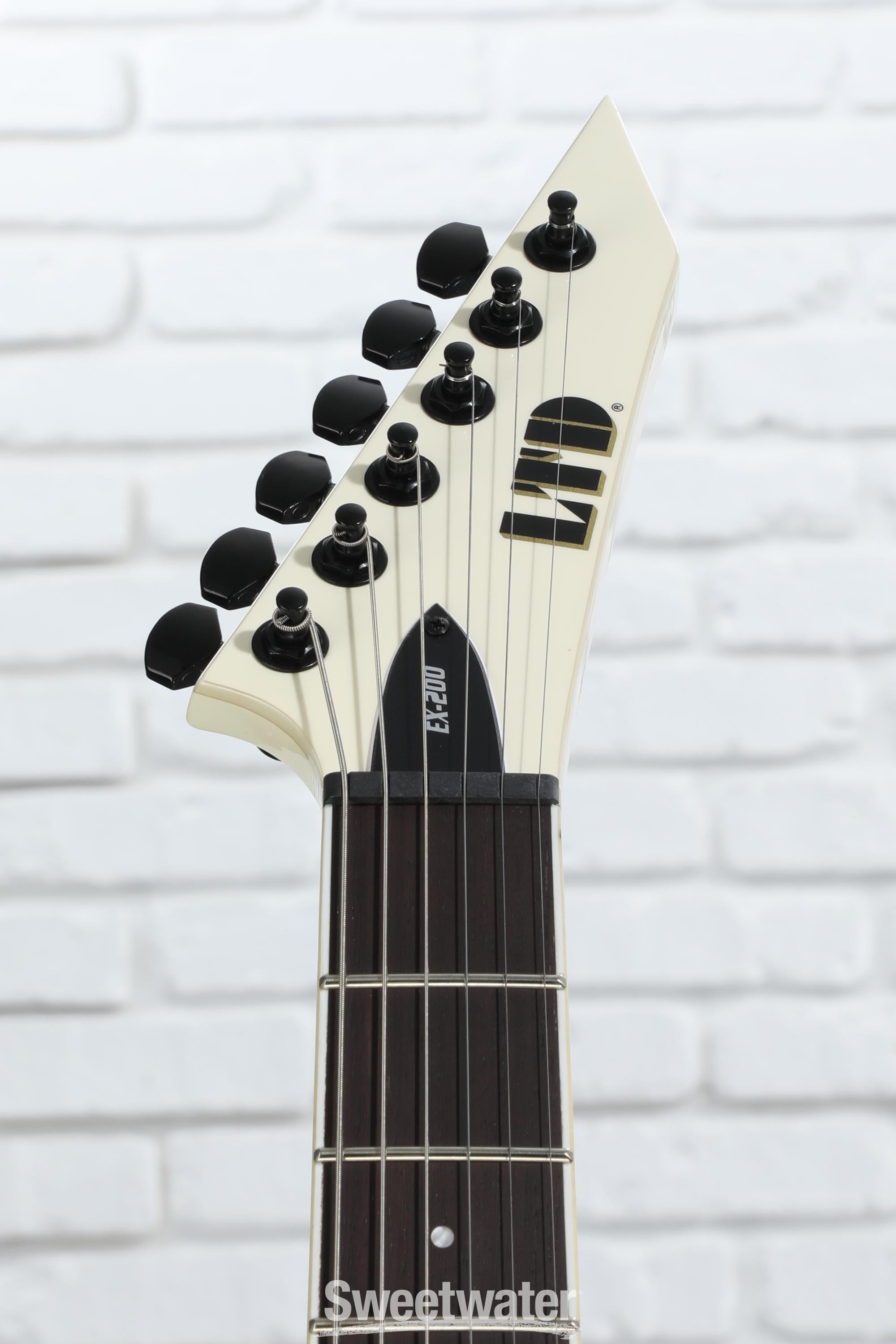 ESP LTD EX-200 Solidbody Electric Guitar - Olympic White