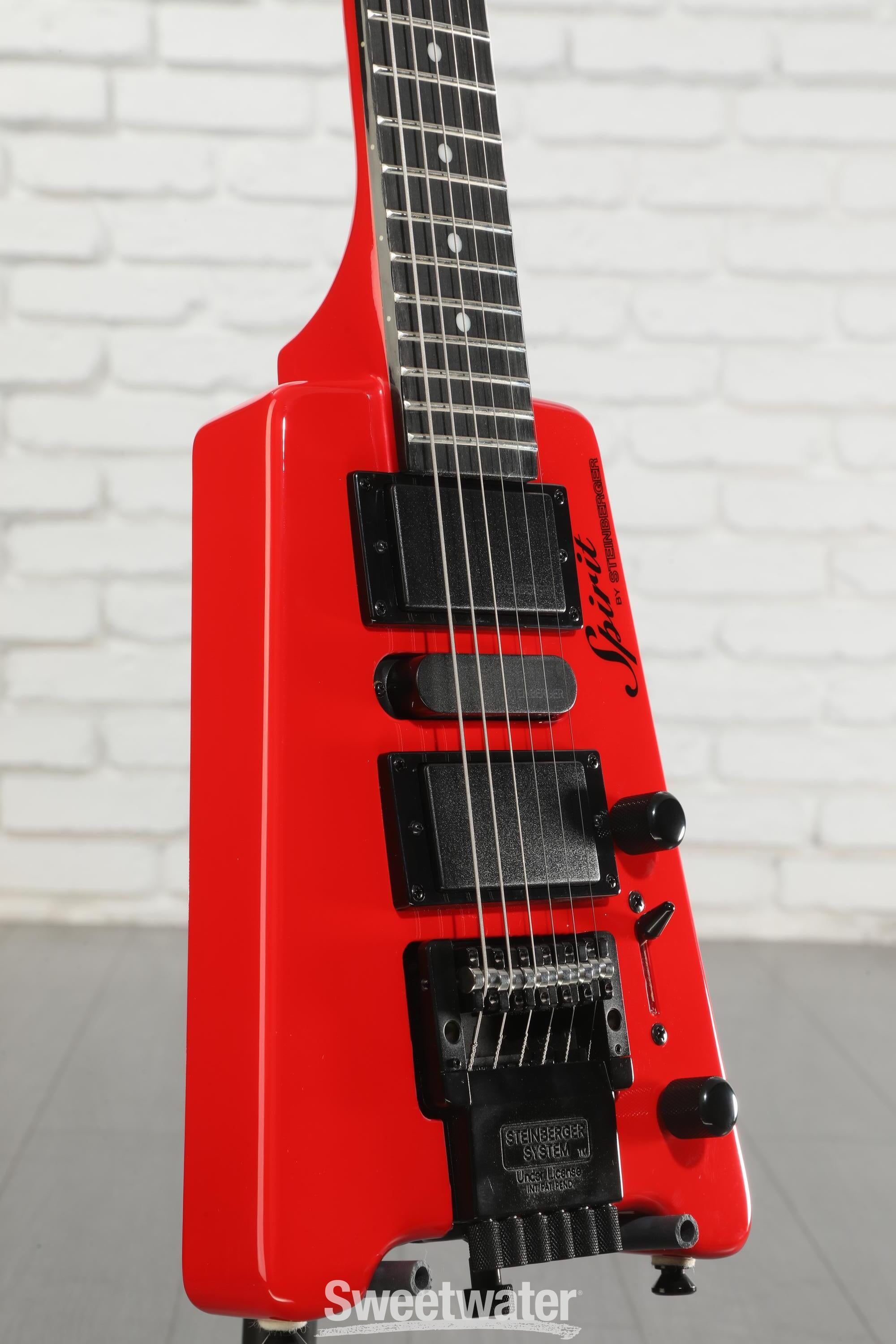 Steinberger Spirit GT-PRO Deluxe Electric Guitar - Hot Rod Red