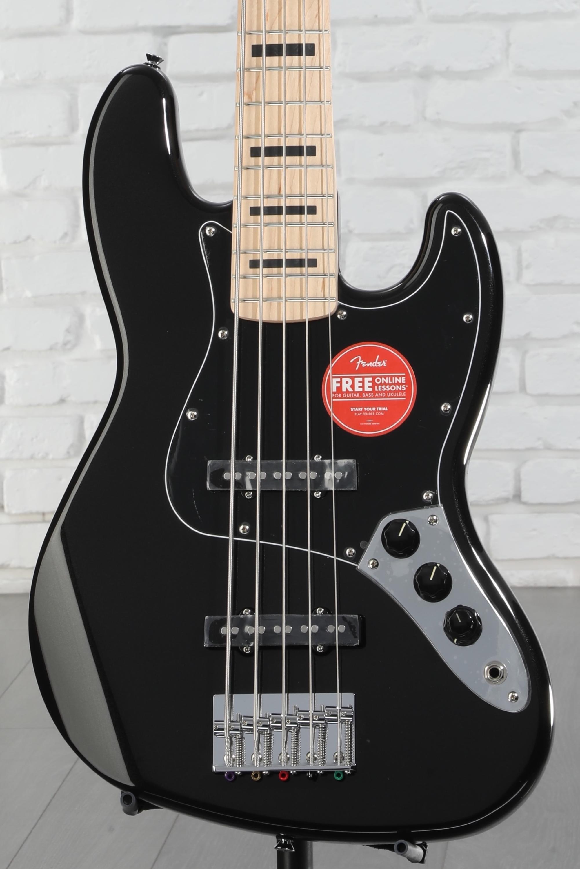 【美品】珍しい5連ペグ　Squier affinity Jazz Bass V 美品】珍しい5連ペグ Squier affinity Jazz Bass V SQUIER Affinity
