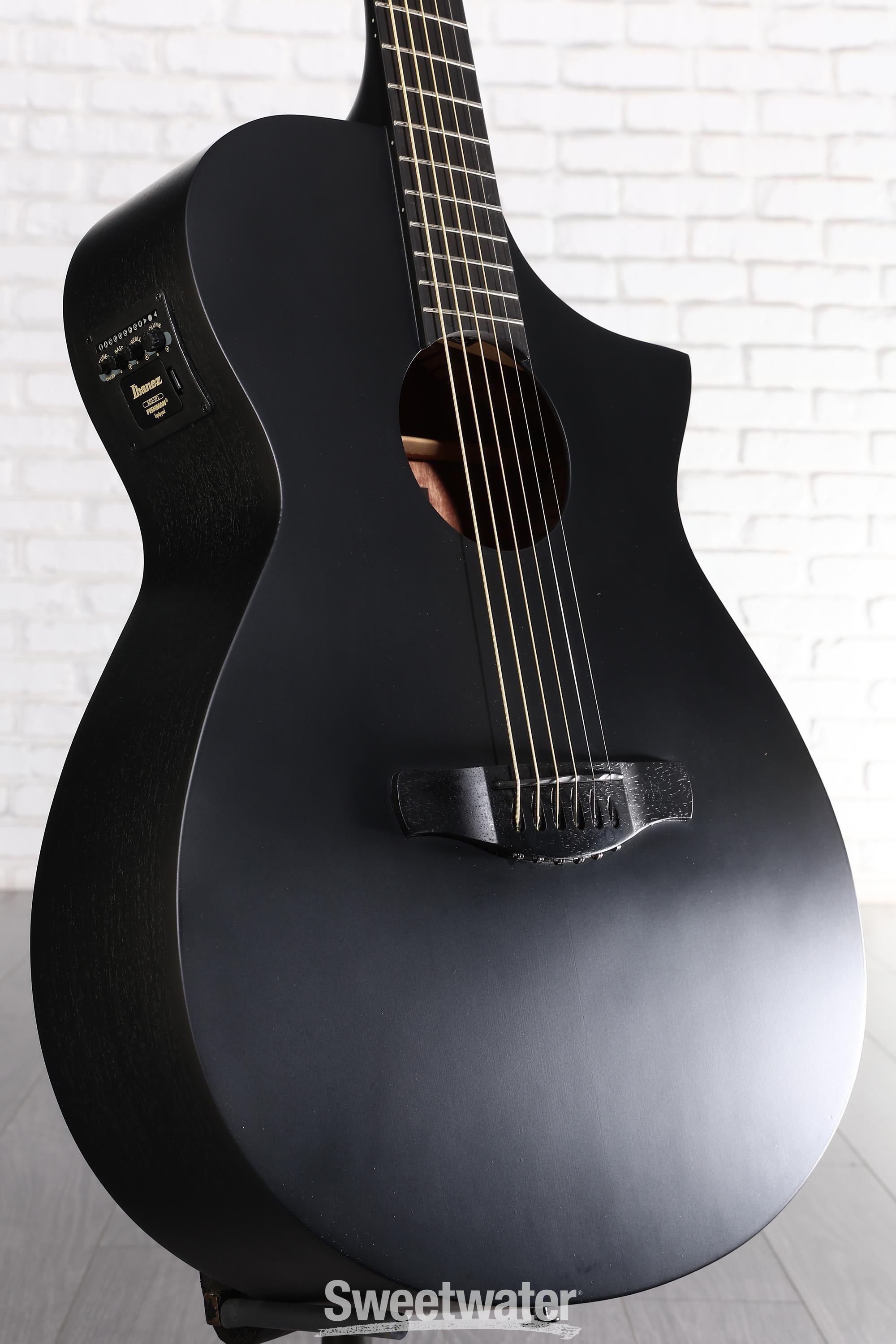 Photo of Ibanez AEWC621 Acoustic-electric Guitar - Black Out