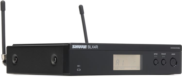 Shure BLX4R Wireless Receiver - H10 Band