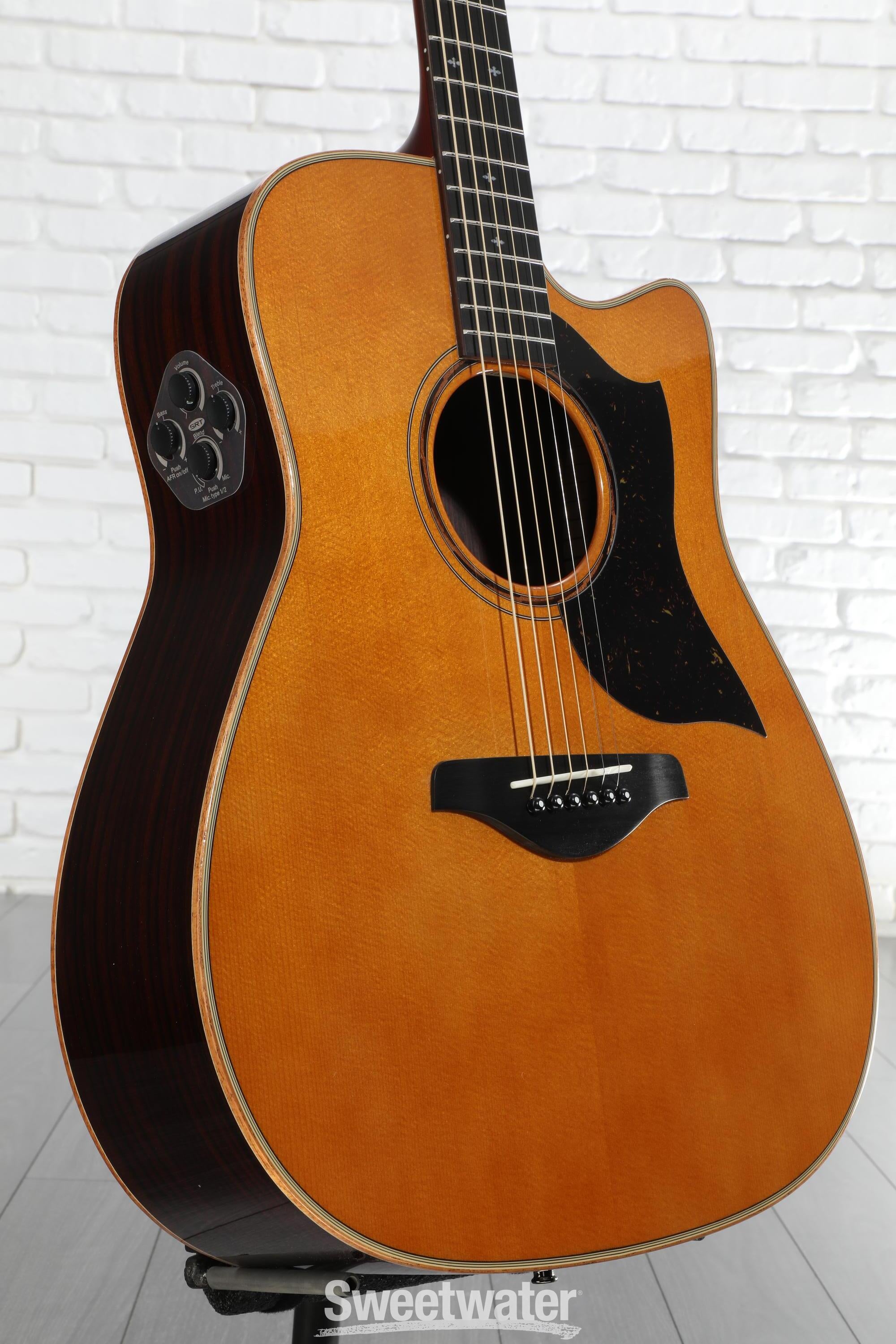 YAMAHA A5R ARE アコースティックギター Yamaha A5R ARE Acoustic-electric Guitar - Vintage Natural | Sweetwater