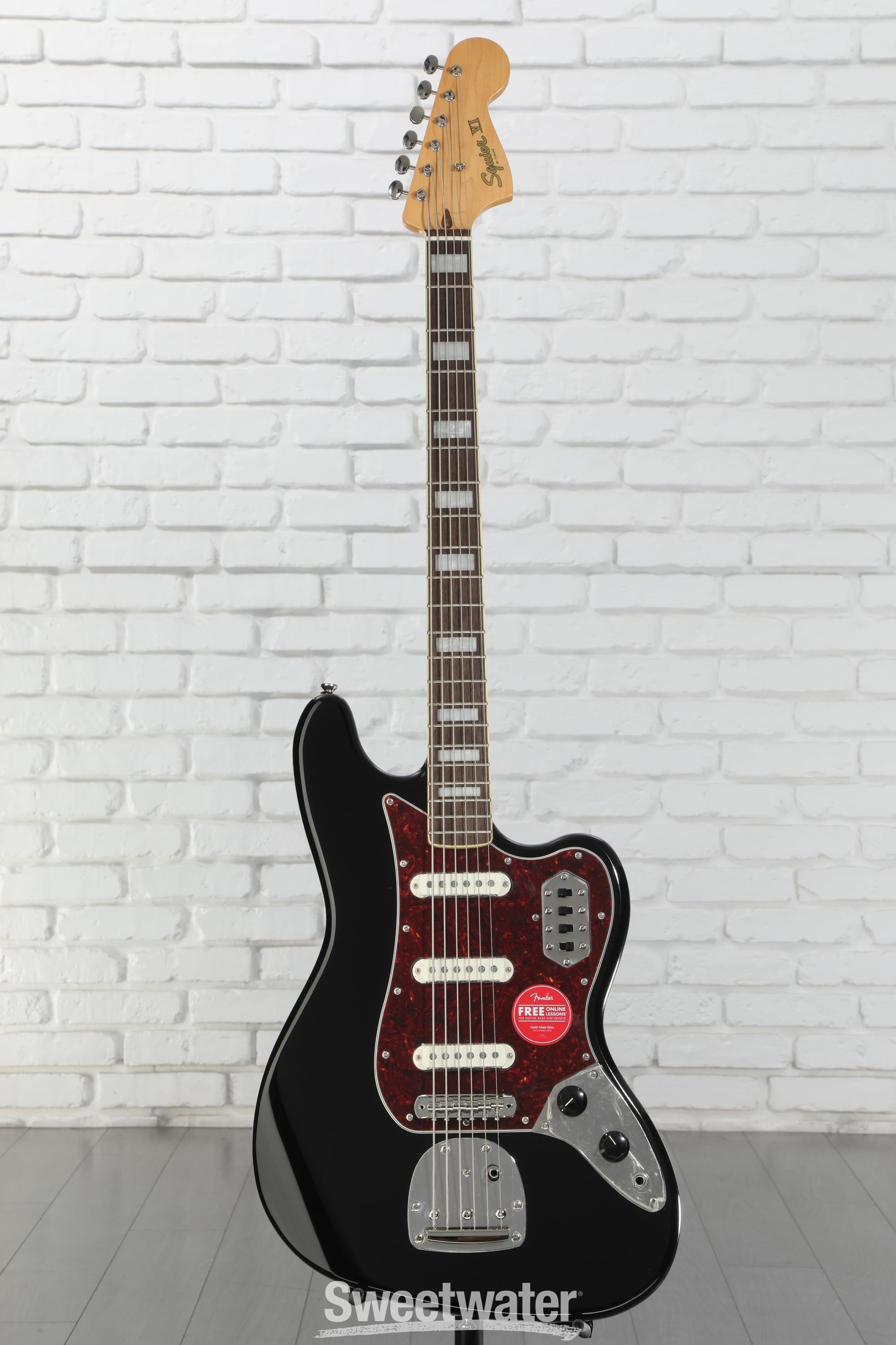 Squier bassⅥ エレキベース ブラック Squier BassⅥ ブラック Squier Classic Vibe Bass VI Black