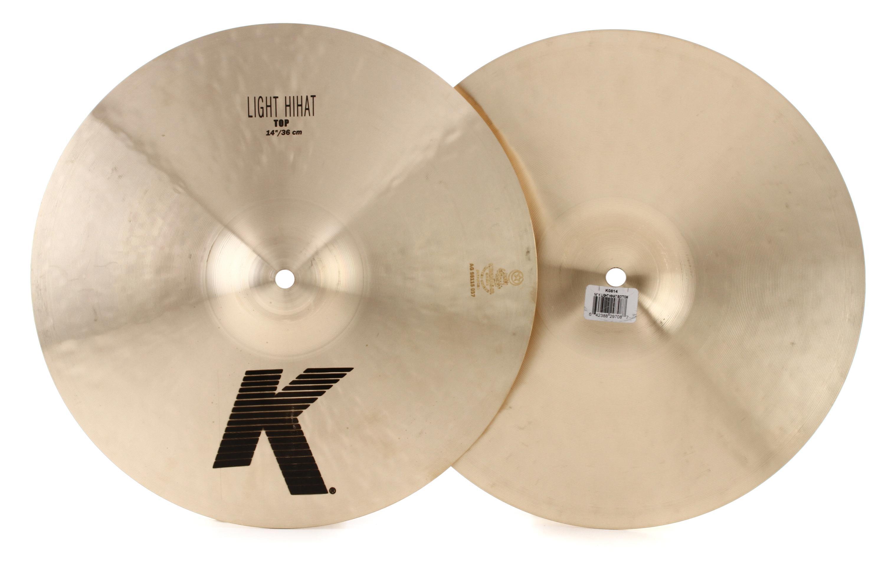 Zildjian k light hi shop hats 14