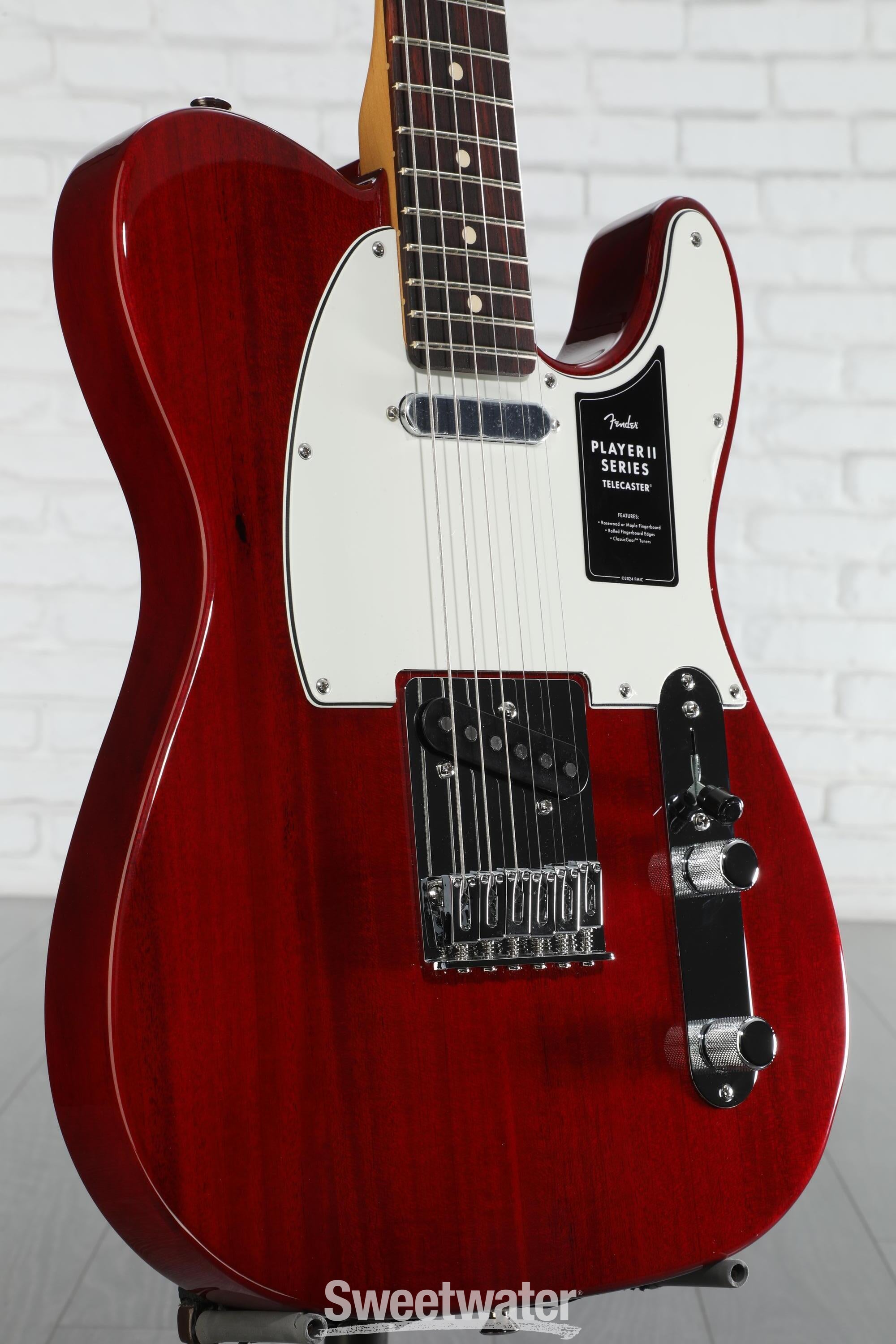 Fender Player II Telecaster Electric Guitar - Transparent