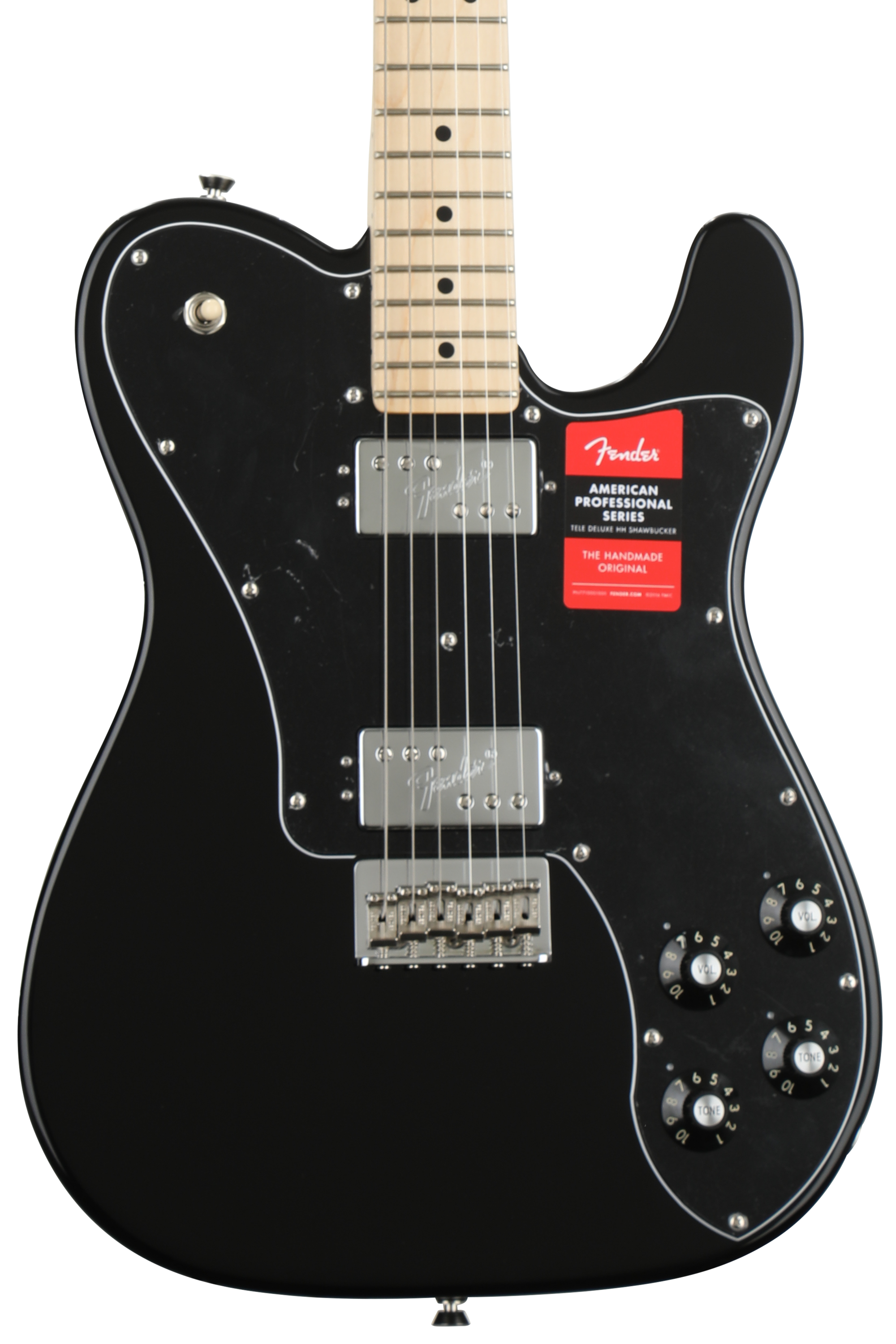 fender usa american deluxe telecaster 黒 Fender American Professional Deluxe ShawBucker Telecaster - Black
