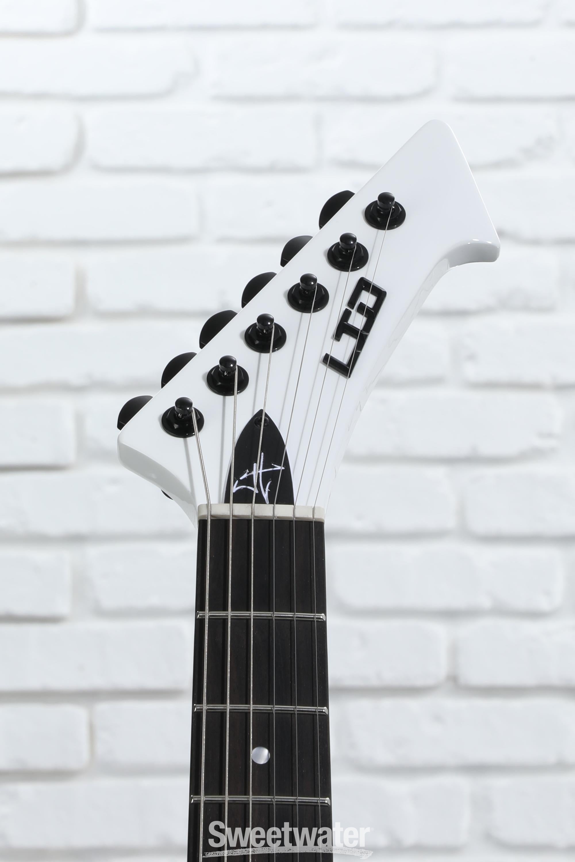 ギター LTD SNAKEBYTE  White ESP SNAKEBYTE - The ESP Guitar Company