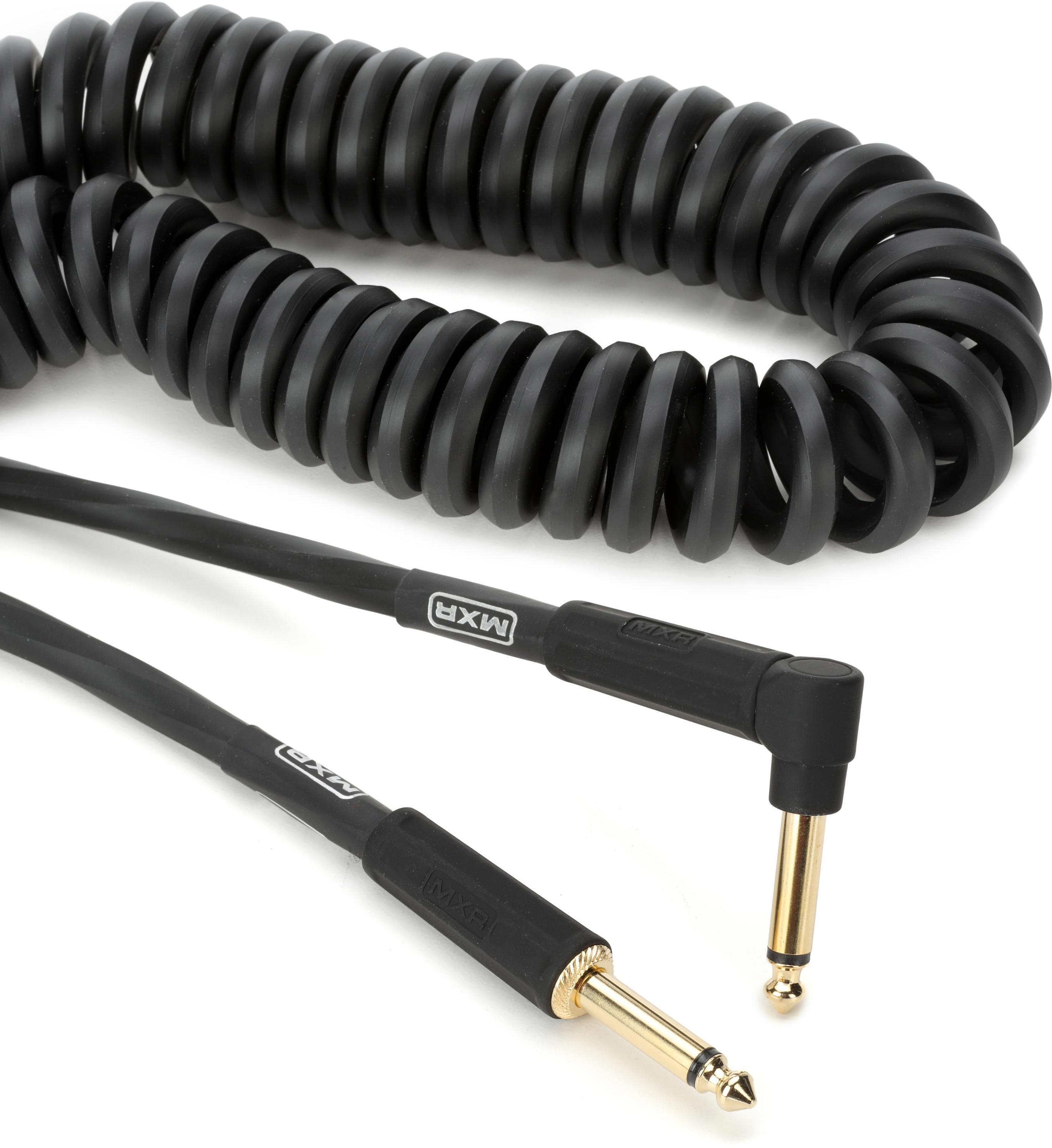 Photo of MXR MXR Coil Instrument Cable - Black, 15 feet