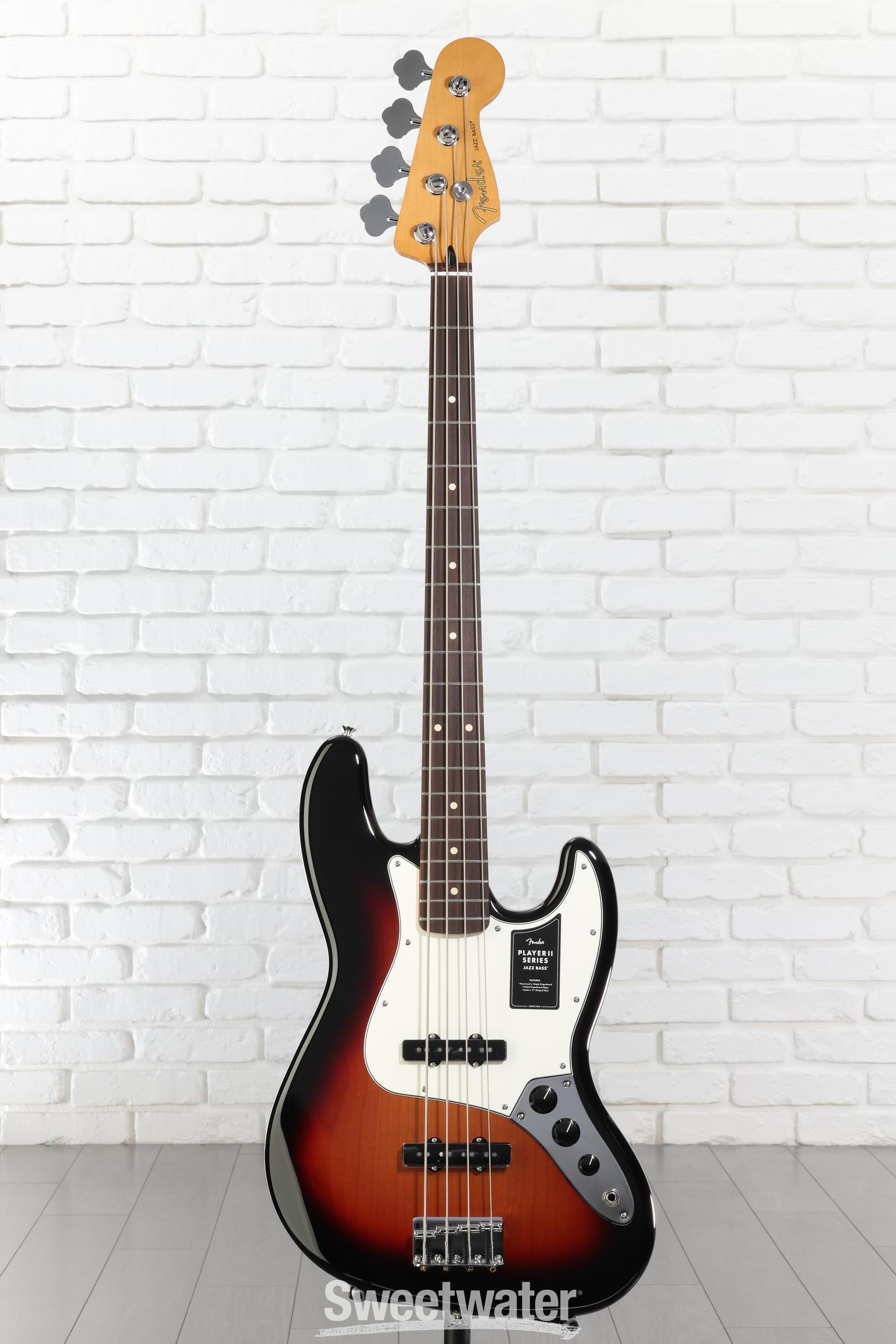 Fender Player II Jazz Bass - 3-color Sunburst with Rosewood
