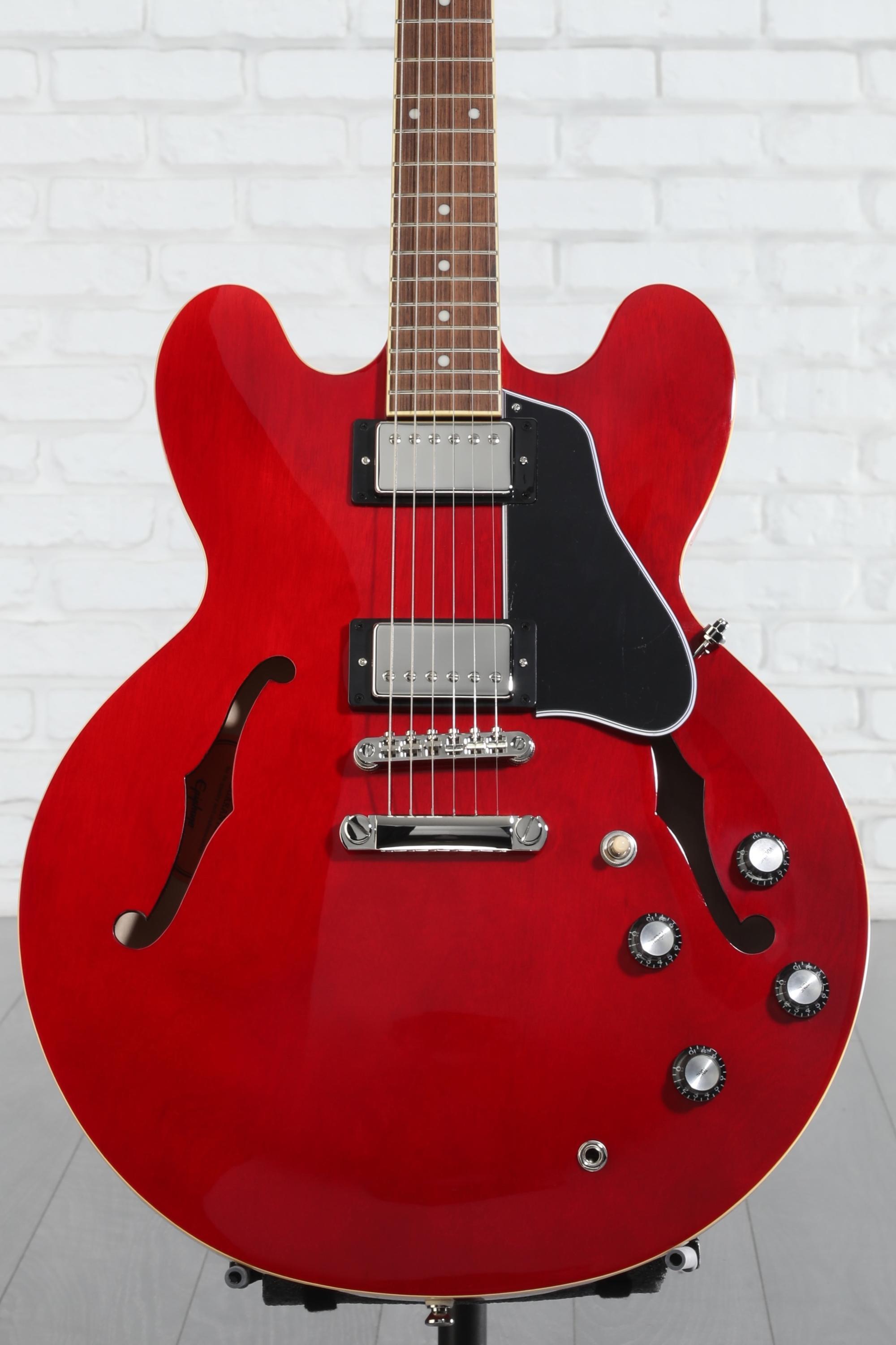 本日23時迄特価Epiphone セミアコースティックギターES-335 Epiphone ES-335 CH セミアコギター チェリーサンバースト