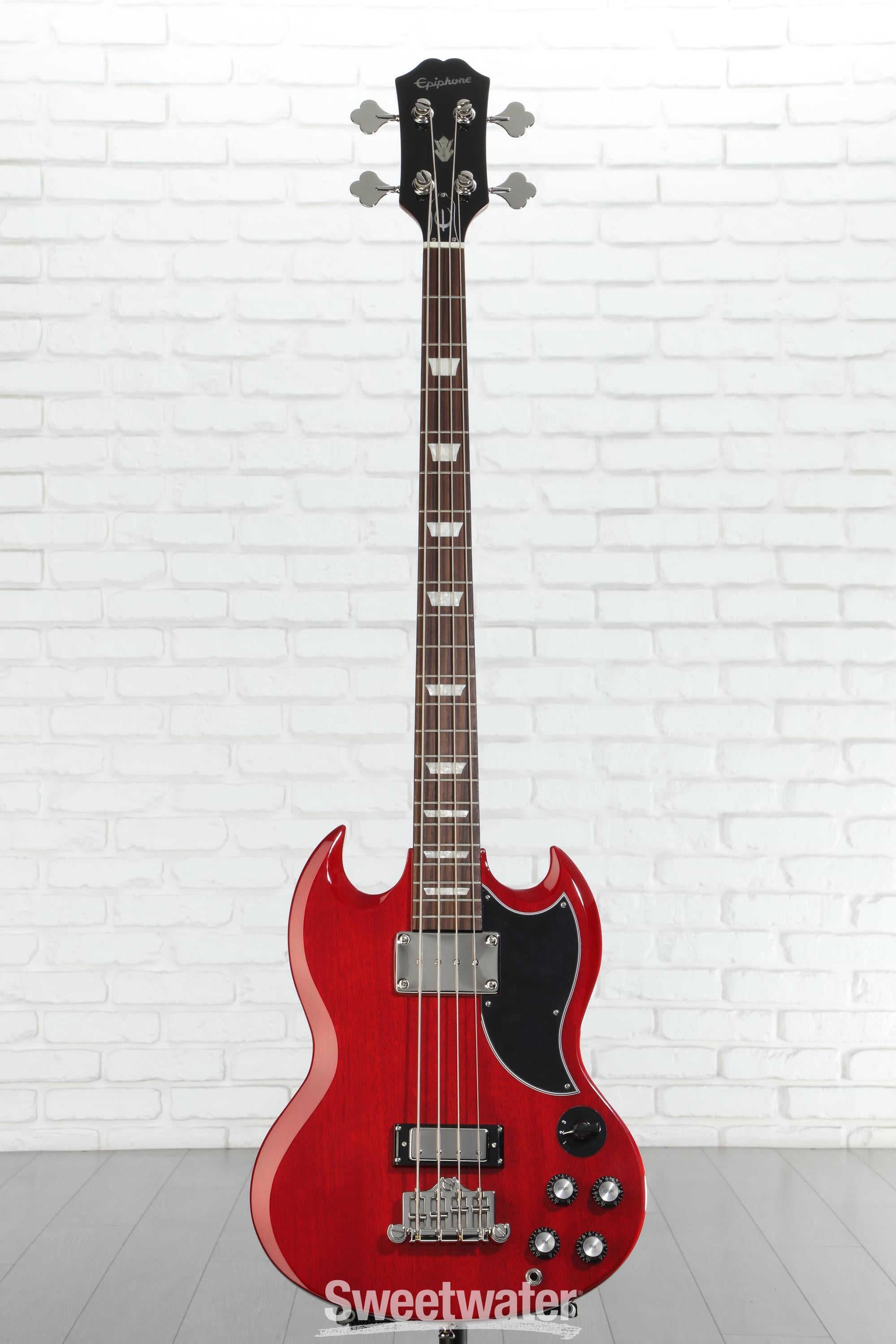 Epiphone EB-3 Bass Guitar - Cherry | Sweetwater