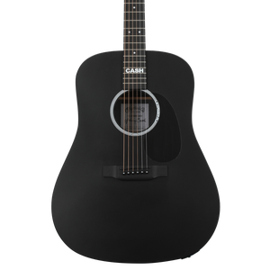 Martin DX Johnny Cash Left Handed Jett Black Sweetwater