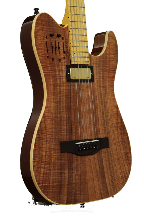 Godin Acousticaster 40th Anniversary - Koa, Maple Neck | Sweetwater