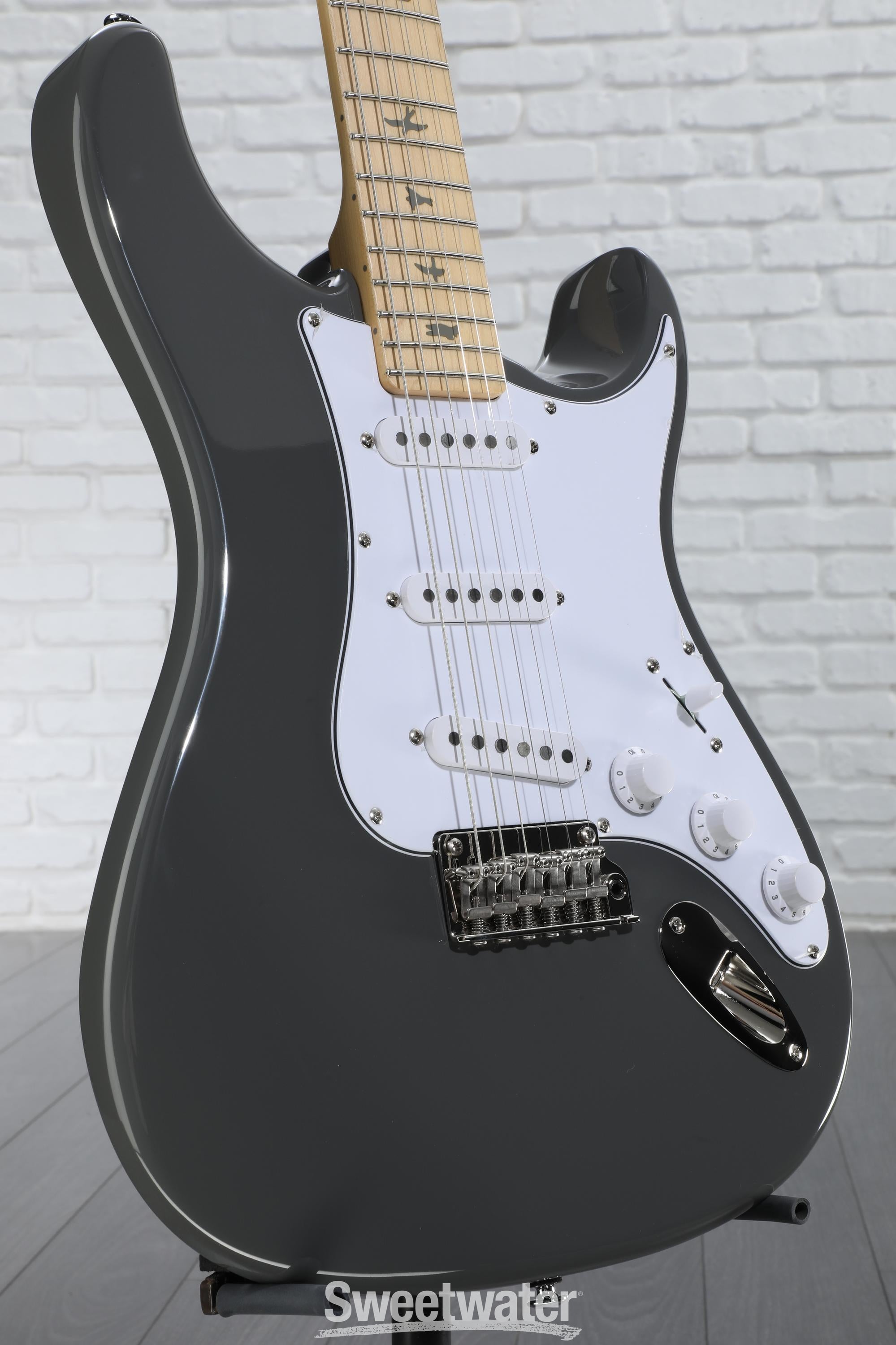 値下げ！　美品 フェンダーハードケース付 PRS SE Silver Sky PRS SE Silver Sky Electric Guitar - Platinum Spark