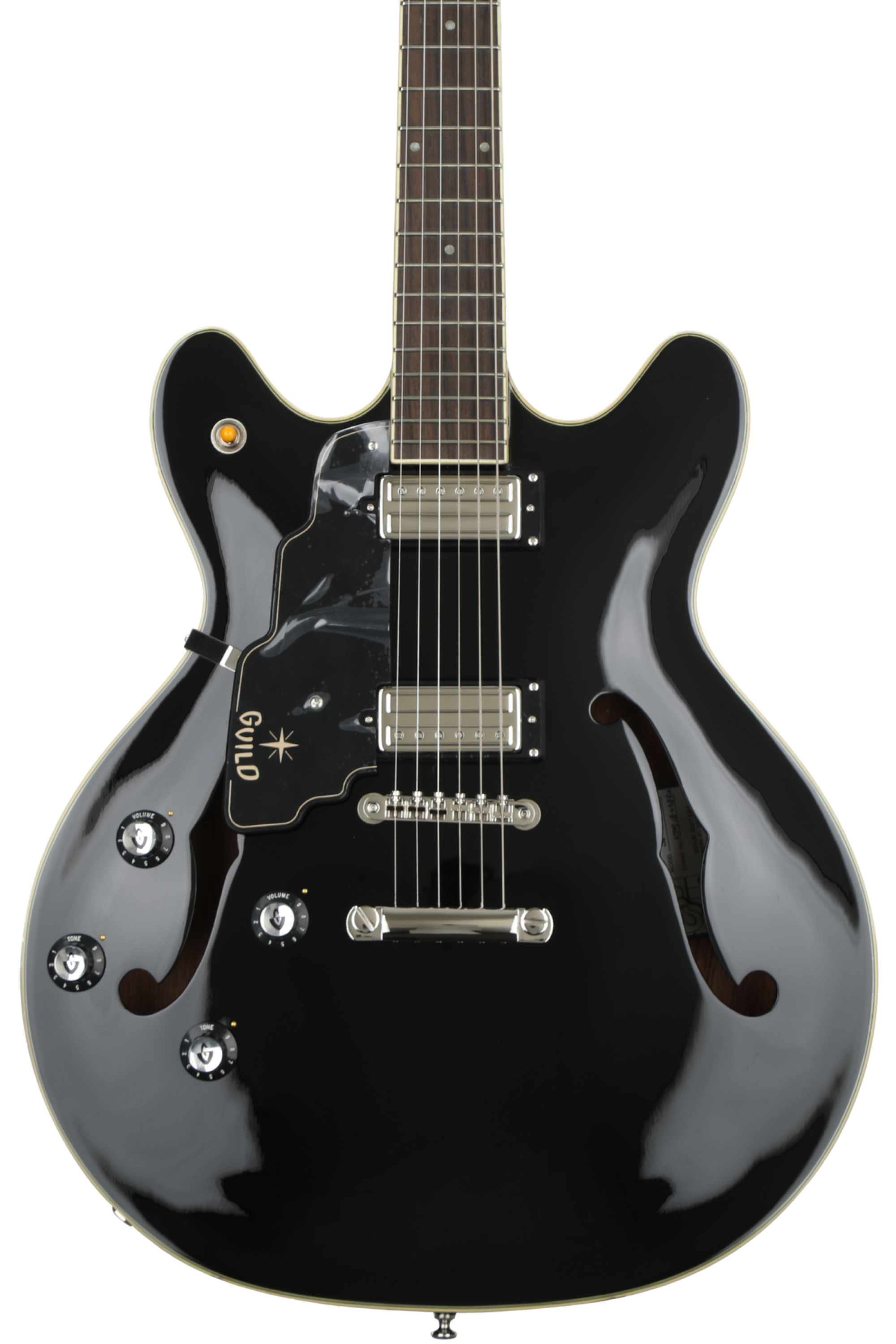 Guild Starfire IV ST, Left-handed - Black | Sweetwater