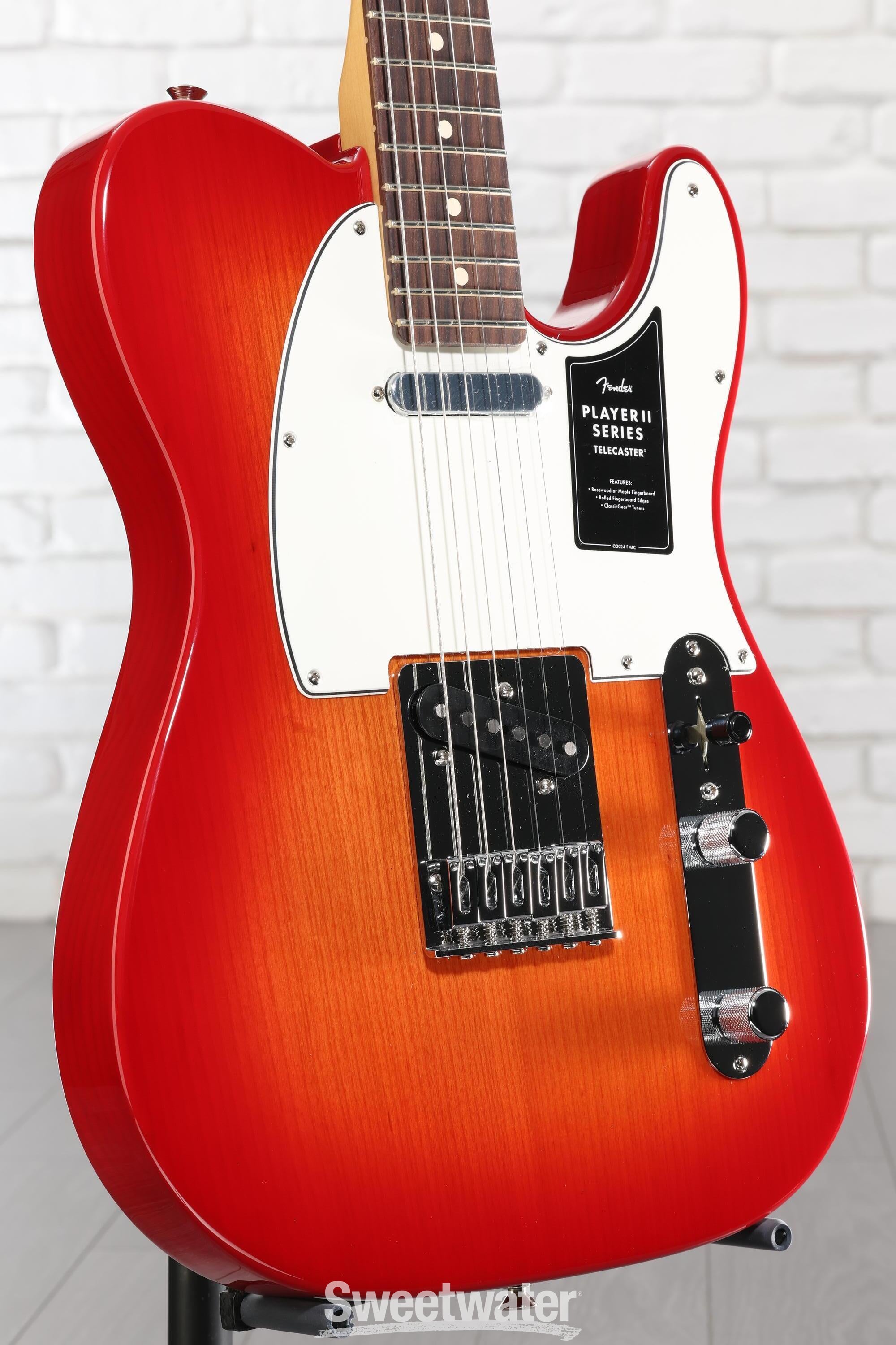 Fender Player II Telecaster Electric Guitar - Aged Cherry Burst