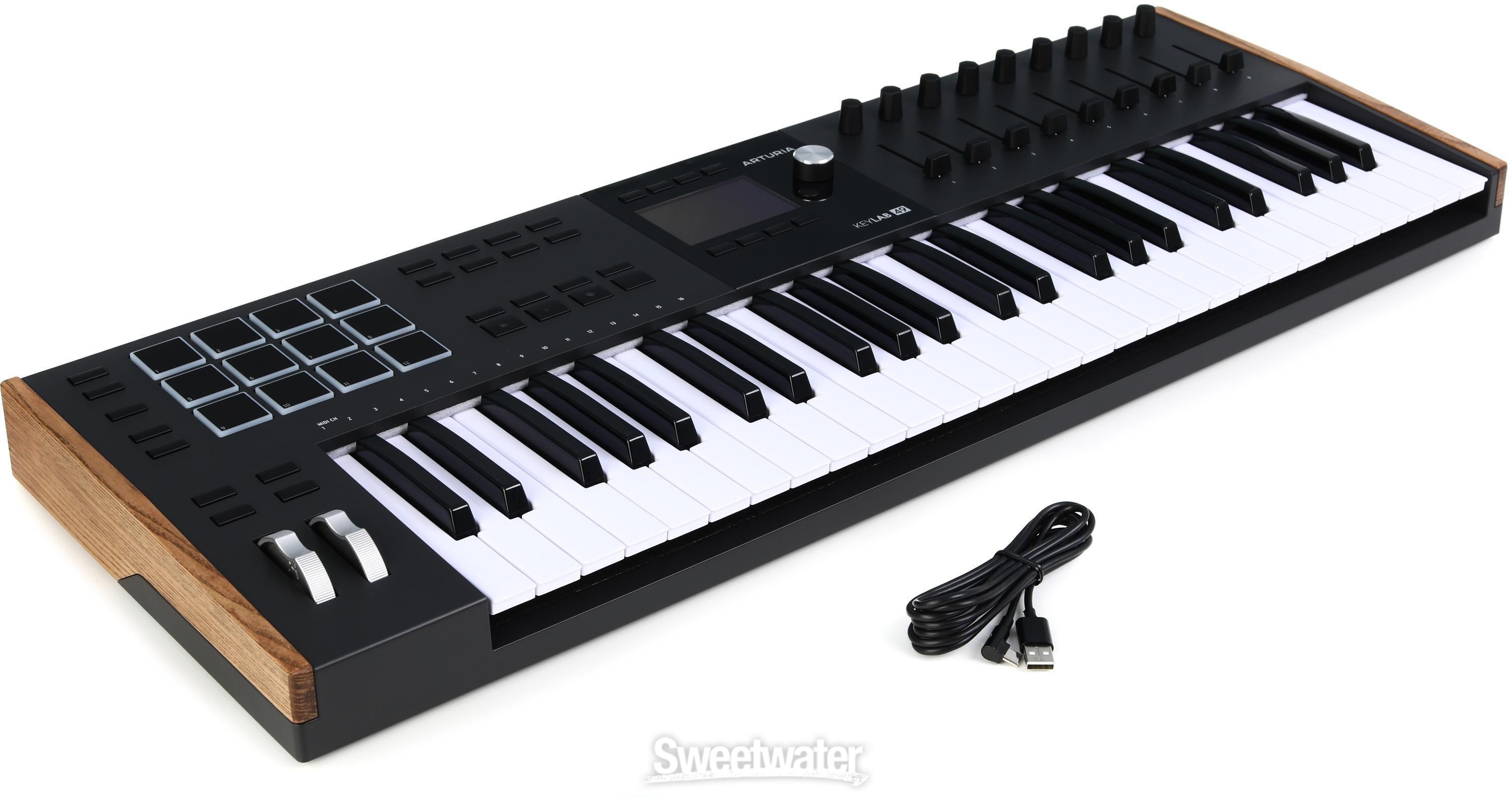 Arturia KeyLab 49 mk3 49-key Keyboard Controller - Black Arturia KeyLab 49 mk3 49-key Keyboard Controller - Black