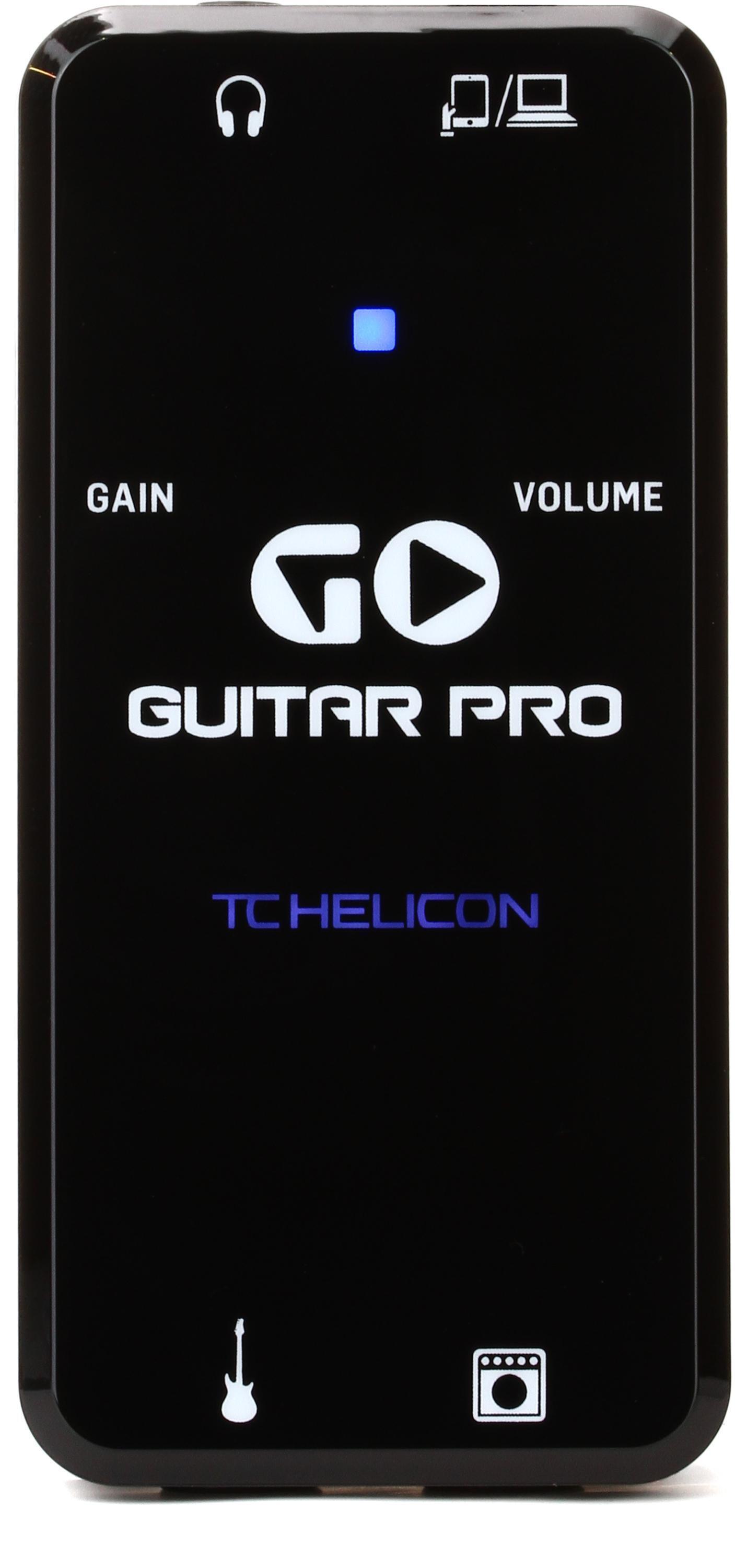 TC-Helicon GO GUITAR PRO Portable Guitar Interface for Mobile Devices