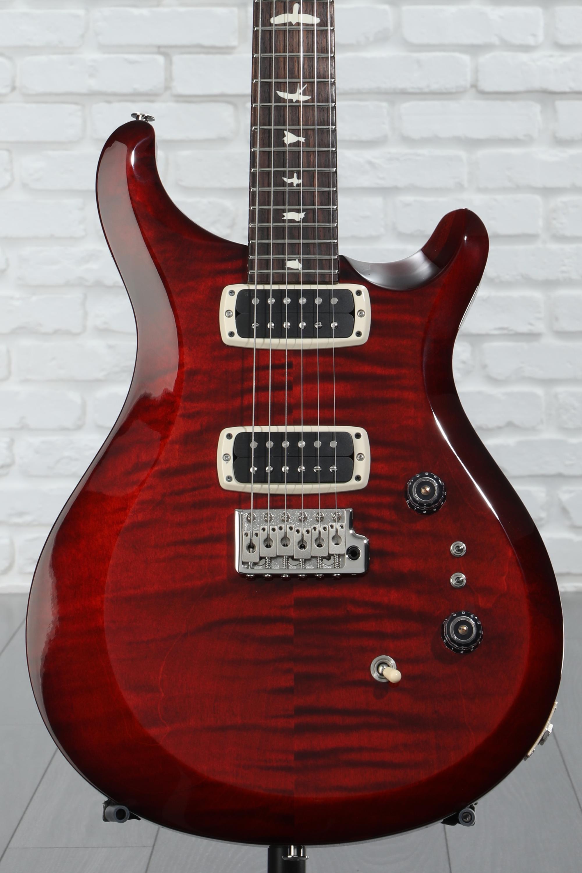 PRS S2 Custom 24-08 Electric Guitar - Fire Red Burst