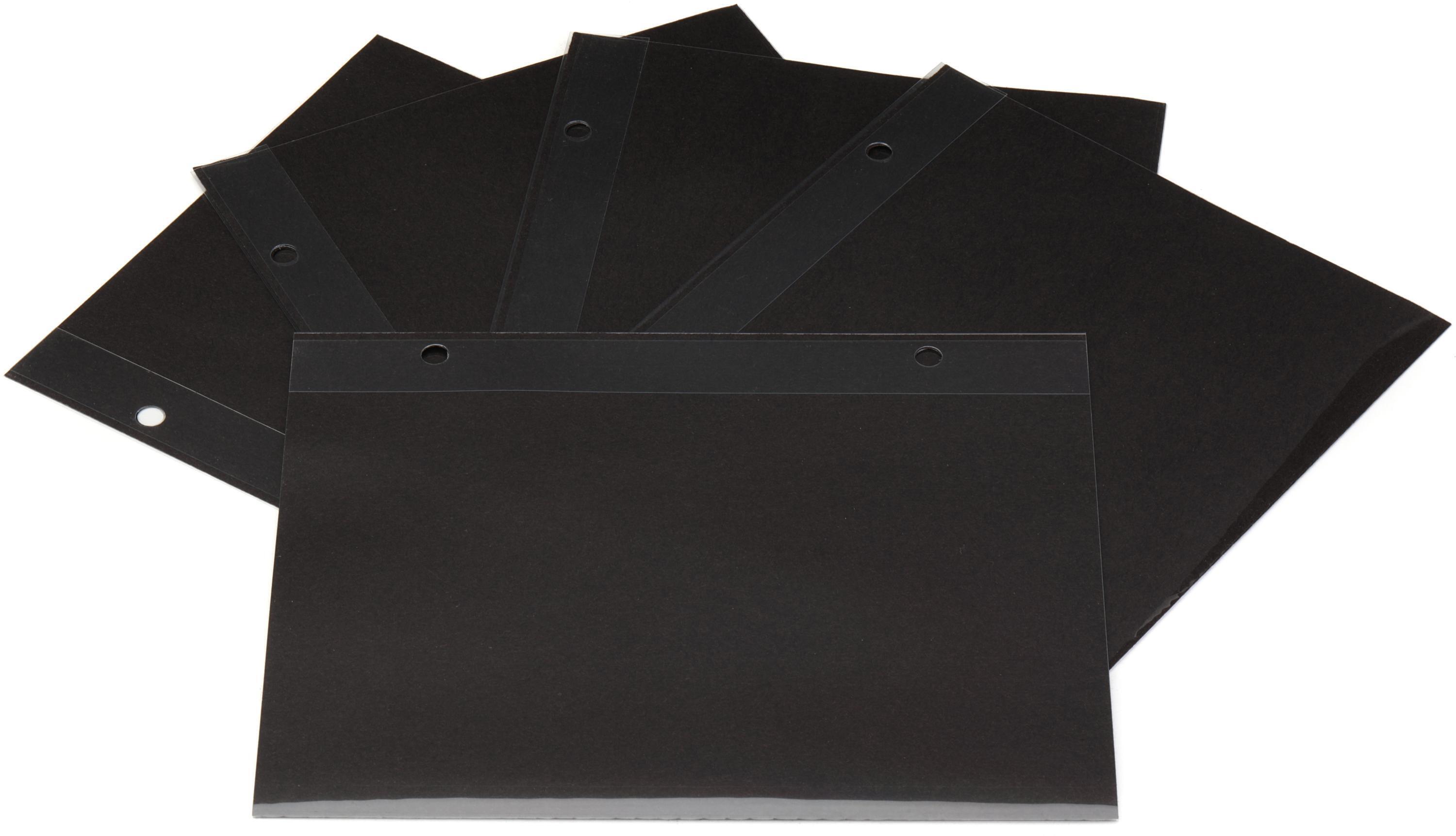 D.E.G. Universal Flip Folder Window Sleeves - 5-pack | Sweetwater