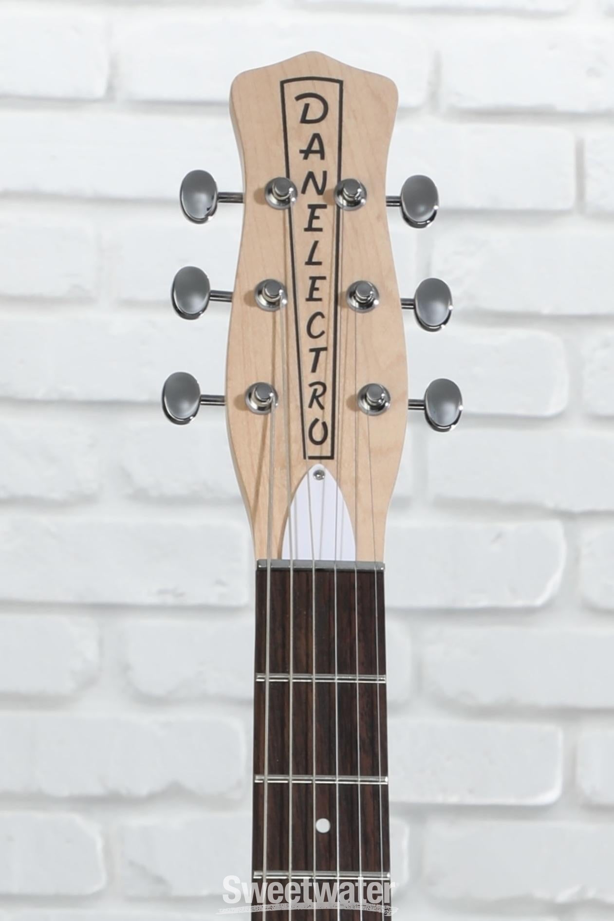 Danelectro Stock '59 Electric Guitar - Turquoise | Sweetwater Danelectro Stock '59 Electric Guitar - Turquoise | Sweetwater