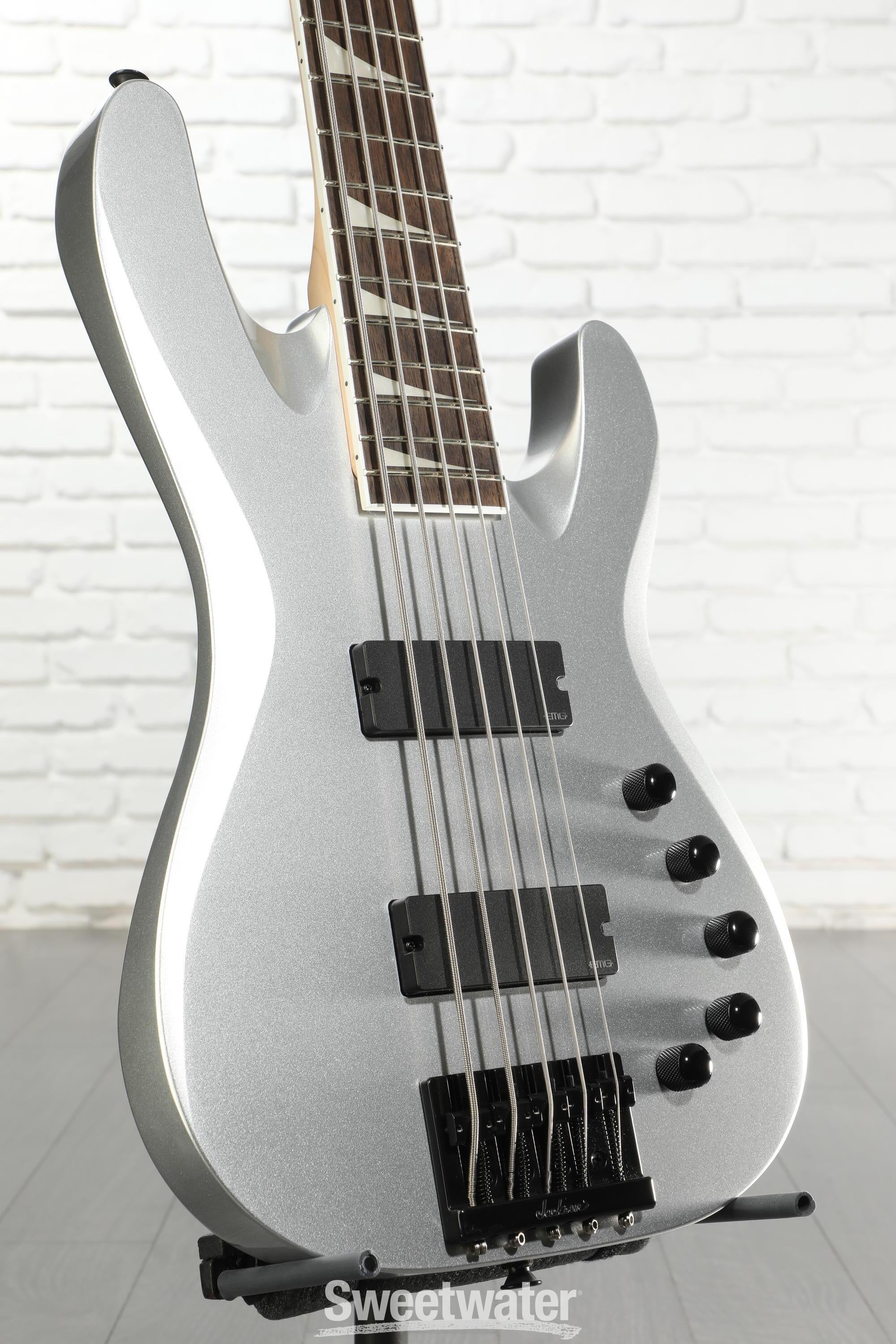 Jackson Signature David Ellefson Concert Bass CBX V - Quicksilver