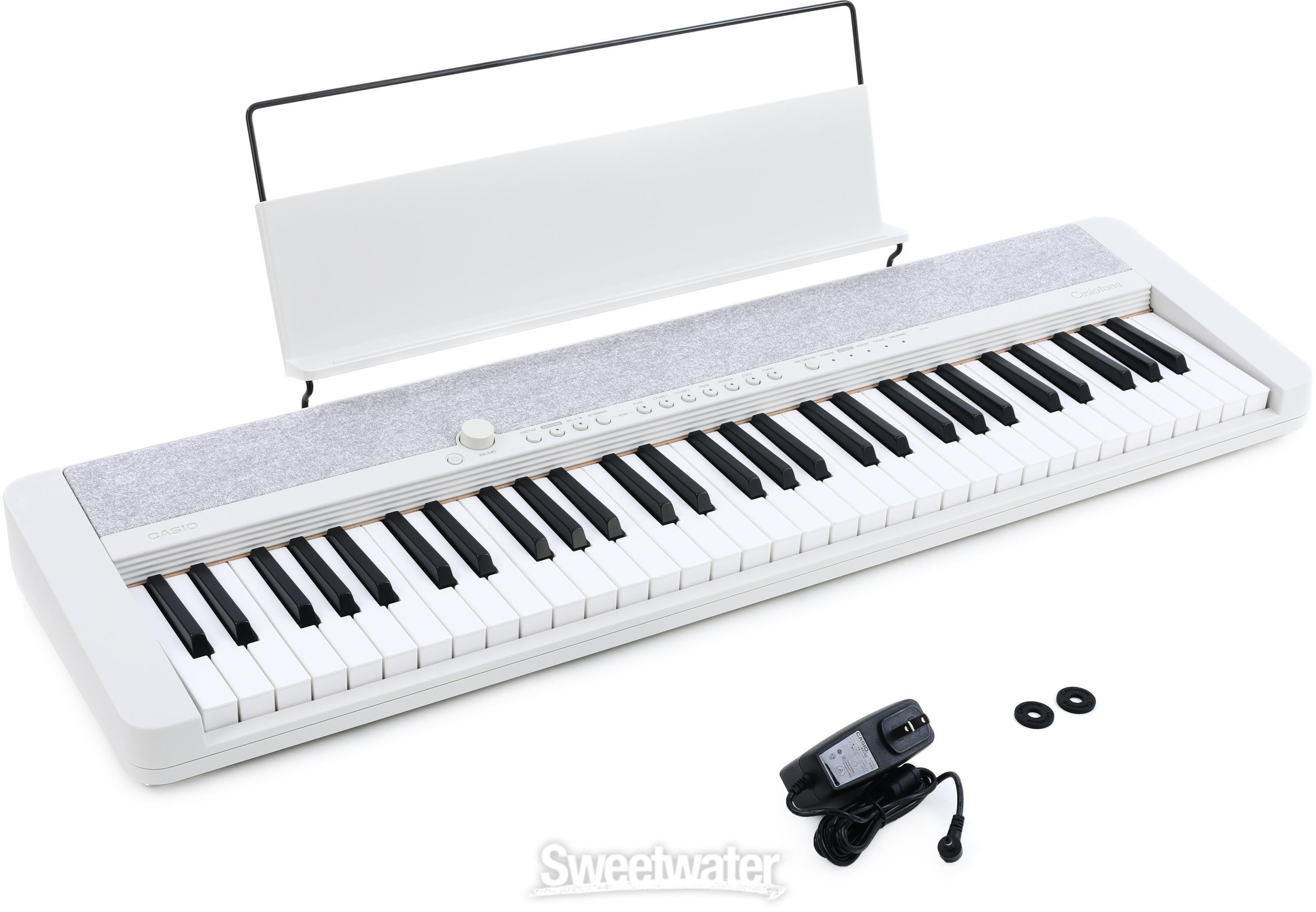 Casio CT-S1 61-key Keyboard - White | Sweetwater