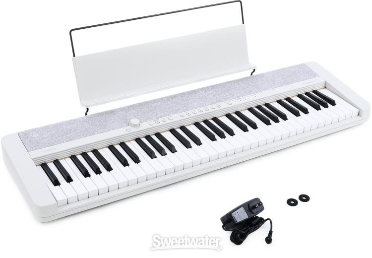 Casio CT-S1 61-key Portable Keyboard Stage Bundle