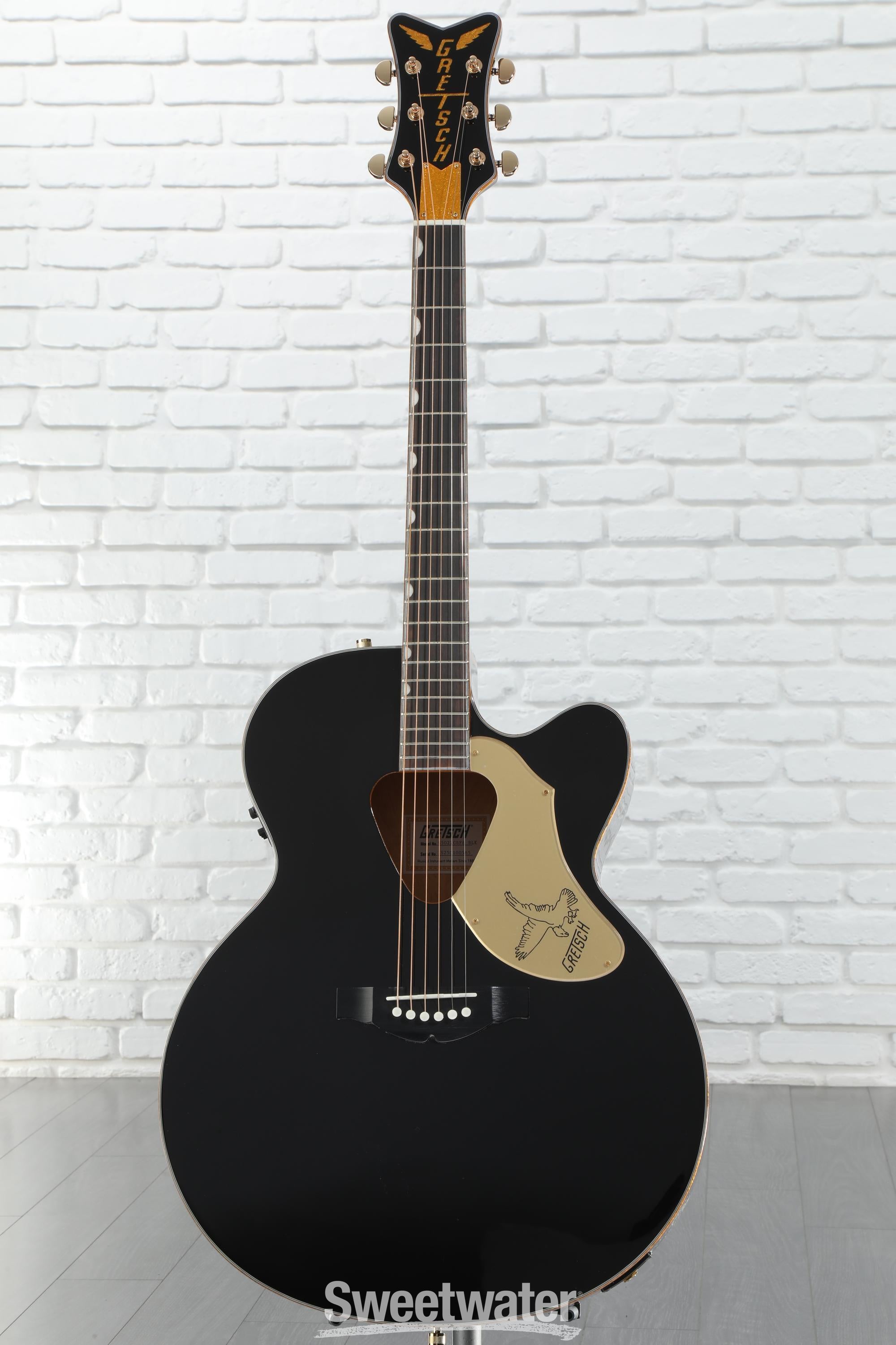 値段が激安 Gretsch Acoustic Cutaway Jumbo Falcon Rancher G5022CBFE ギター