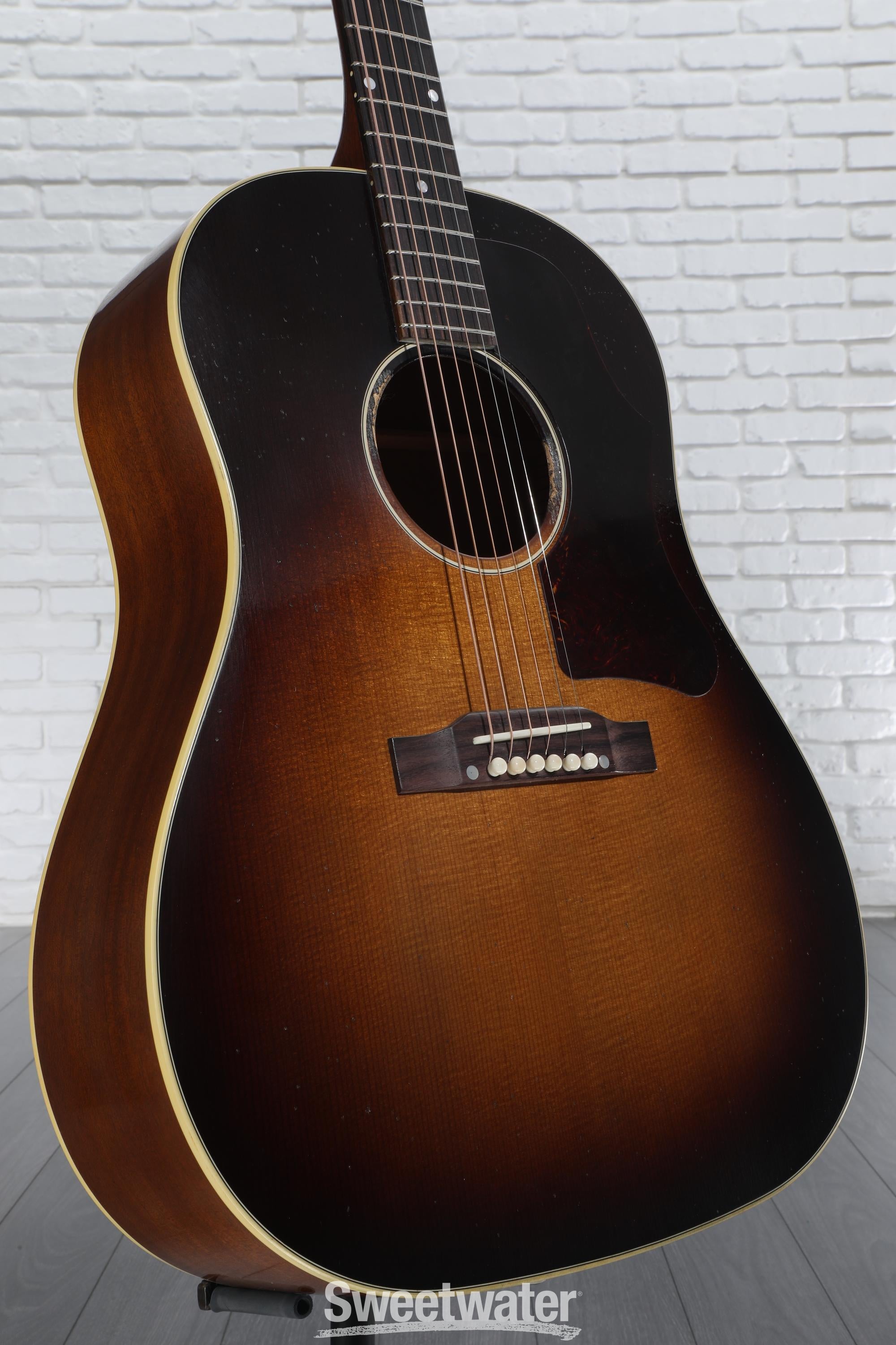 Gibson Acoustic 1955 J-45 Acoustic Guitar - Vintage Sunburst