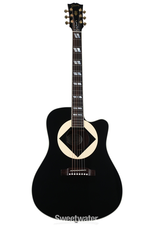 Gibson Acoustic Jerry Cantrell Atone Songwriter Acoustic-electric Guitar  - Ebony